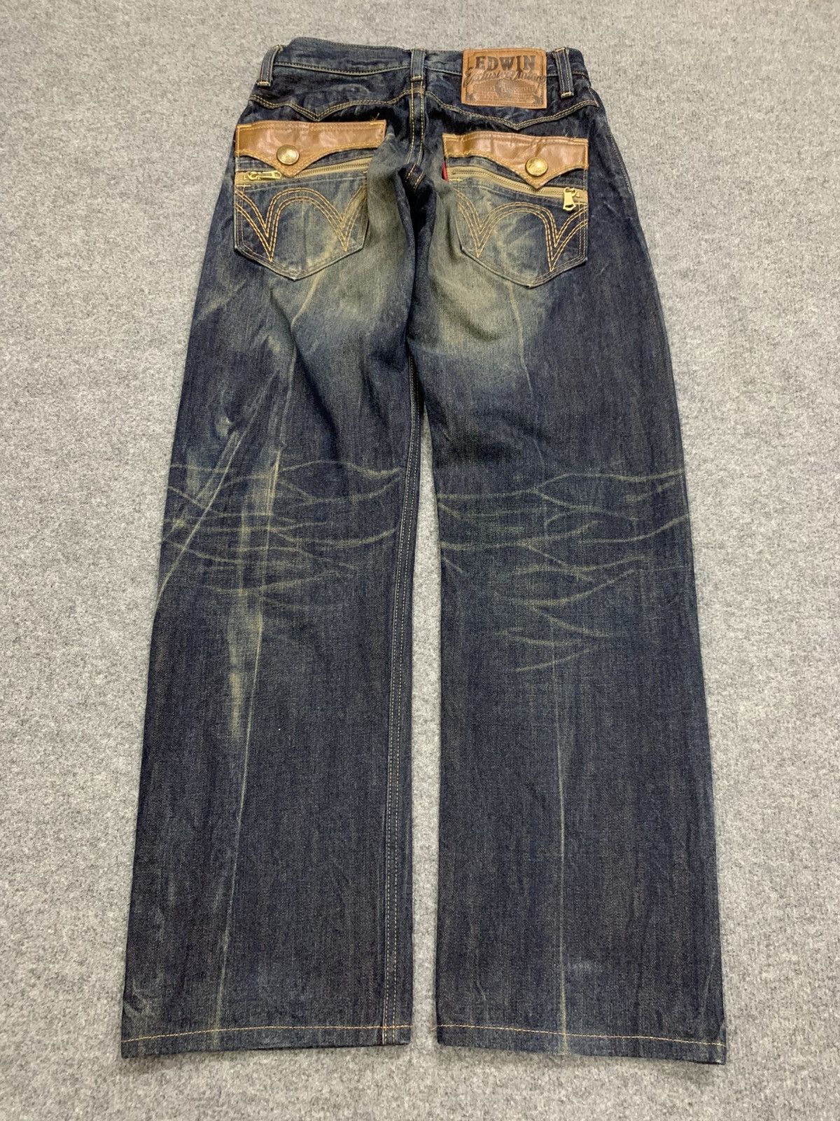 Edwin VINTAGE EDWIN XV NICE FADED & RARE🔥 Size US 29 - 3 Thumbnail