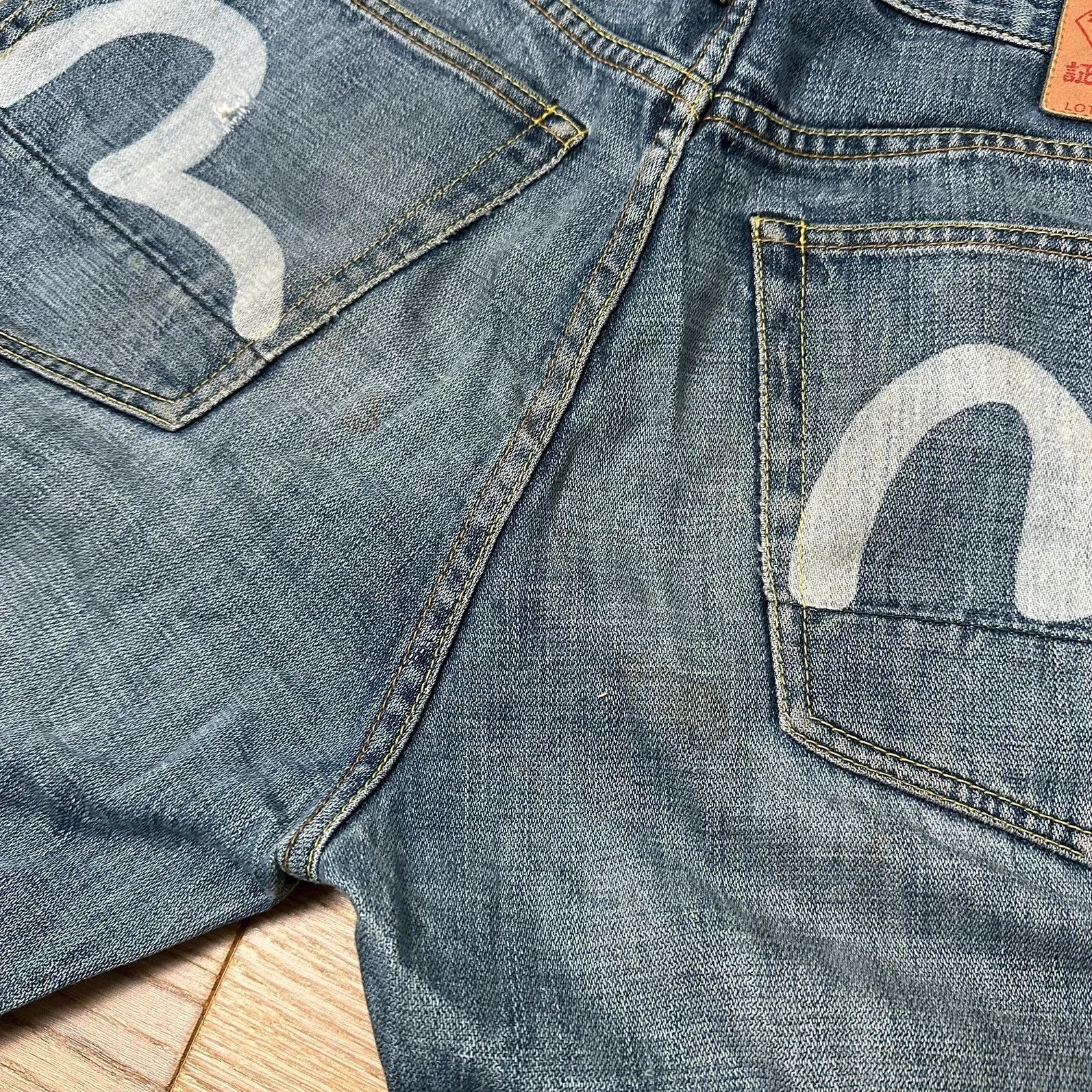 Evisu Jeans Baggy Evisu Seagull Light Blue Size US 32 / EU 48 - 4 Thumbnail