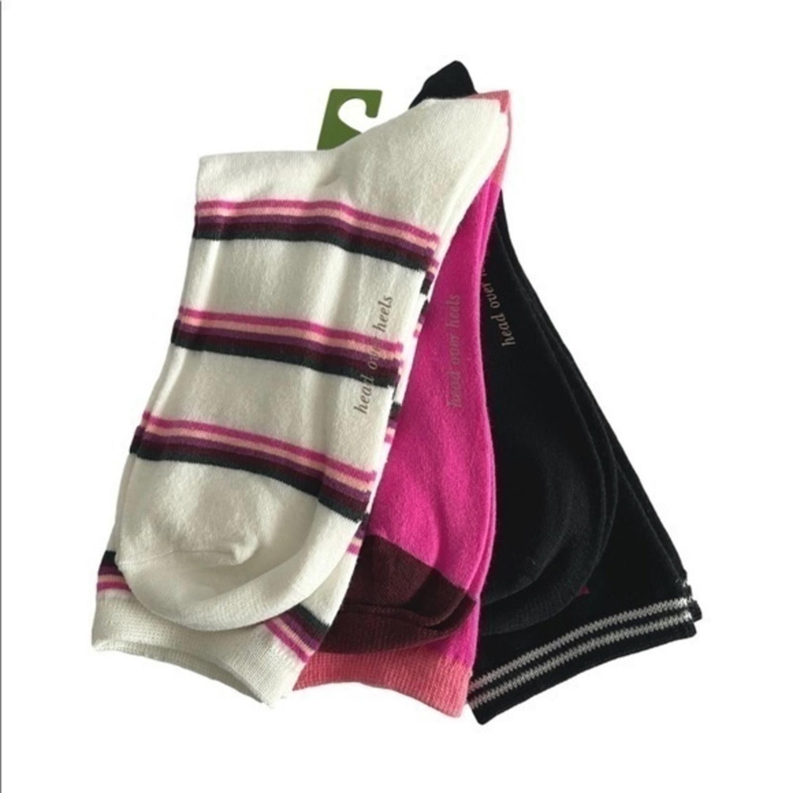 Designer × Kate Spade Kate Spade Hello Stripe 3 Pack Socks NWT Size ONE SIZE - 2 Thumbnail