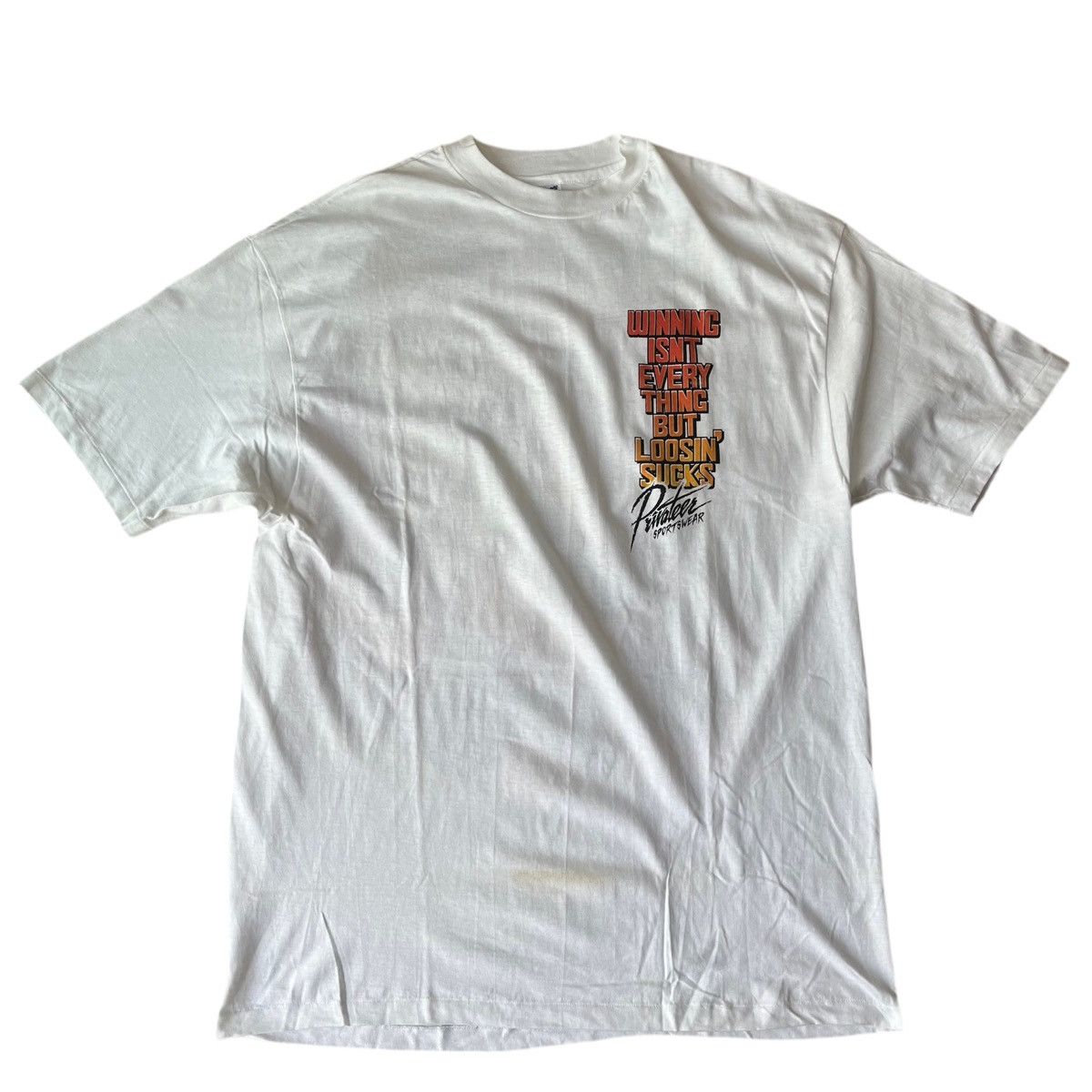 Hanes Vintage 1993 Motocross T Shirt Hanes Beefy-T 90s Deadstock Size US XL / EU 56 / 4 - 2 Thumbnail