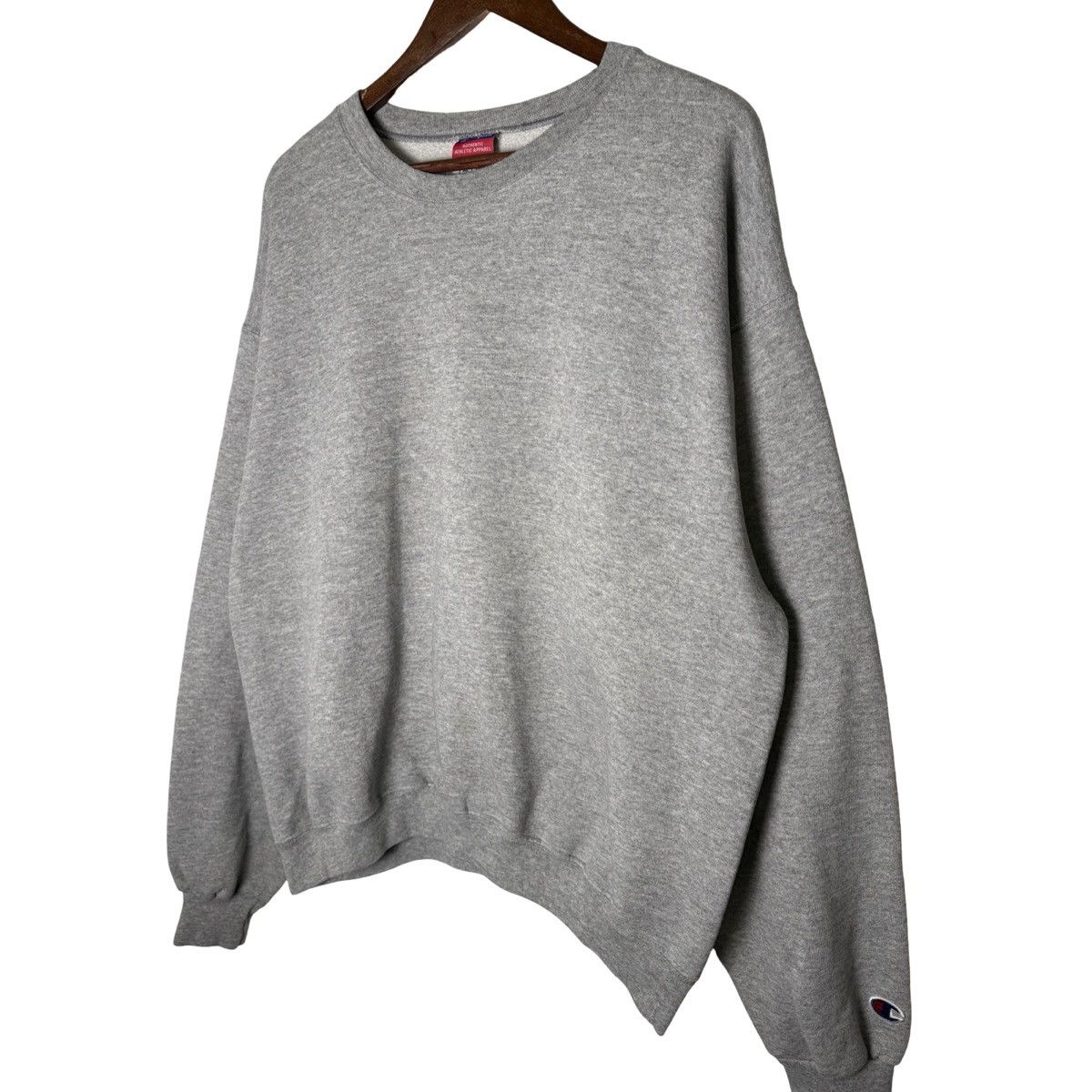 Champion Champion Pullover Sweat Shirt Grey Men's XL Essential Worn Size US XL / EU 56 / 4 - 2 Thumbnail