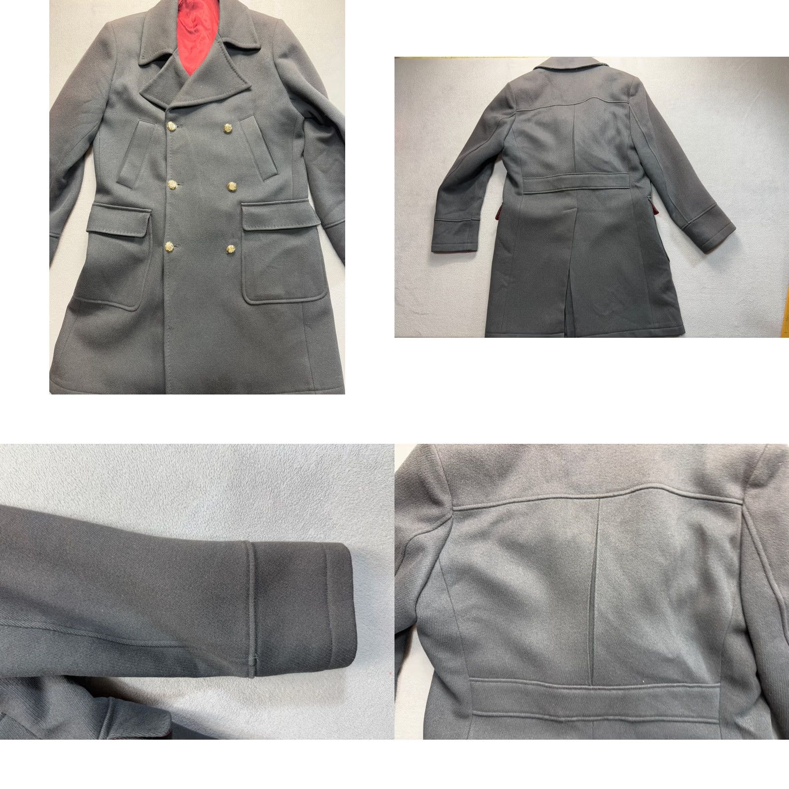 Vintage Holland Esquire Moon Heritage Wool Coat Mens 40 Gray Overcoat Classic Coat Regular Size 40 Wool Coat Mens Gray Moon Heritage Overcoat Size US XXS / EU 40 - 10 Thumbnail