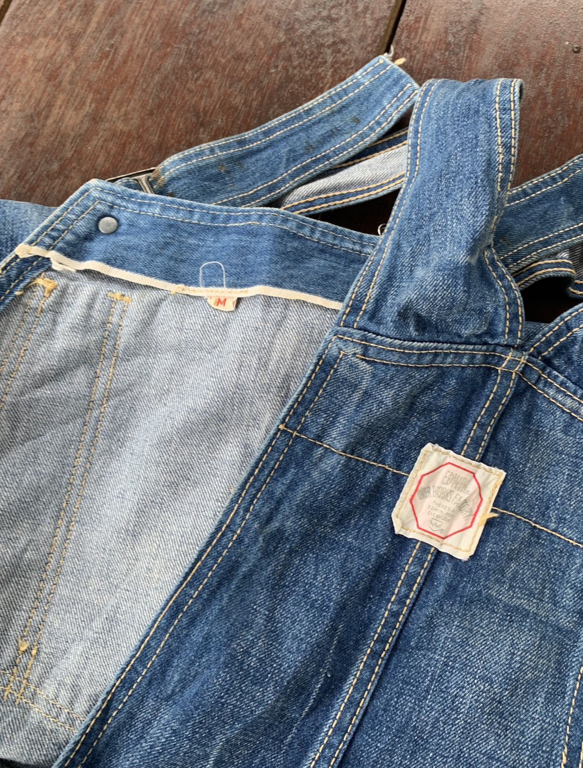 Edwin Vintage Edwin scovill MT2 1029 - 00 denim carpenter overalls Size US 30 / EU 46 - 10 Thumbnail