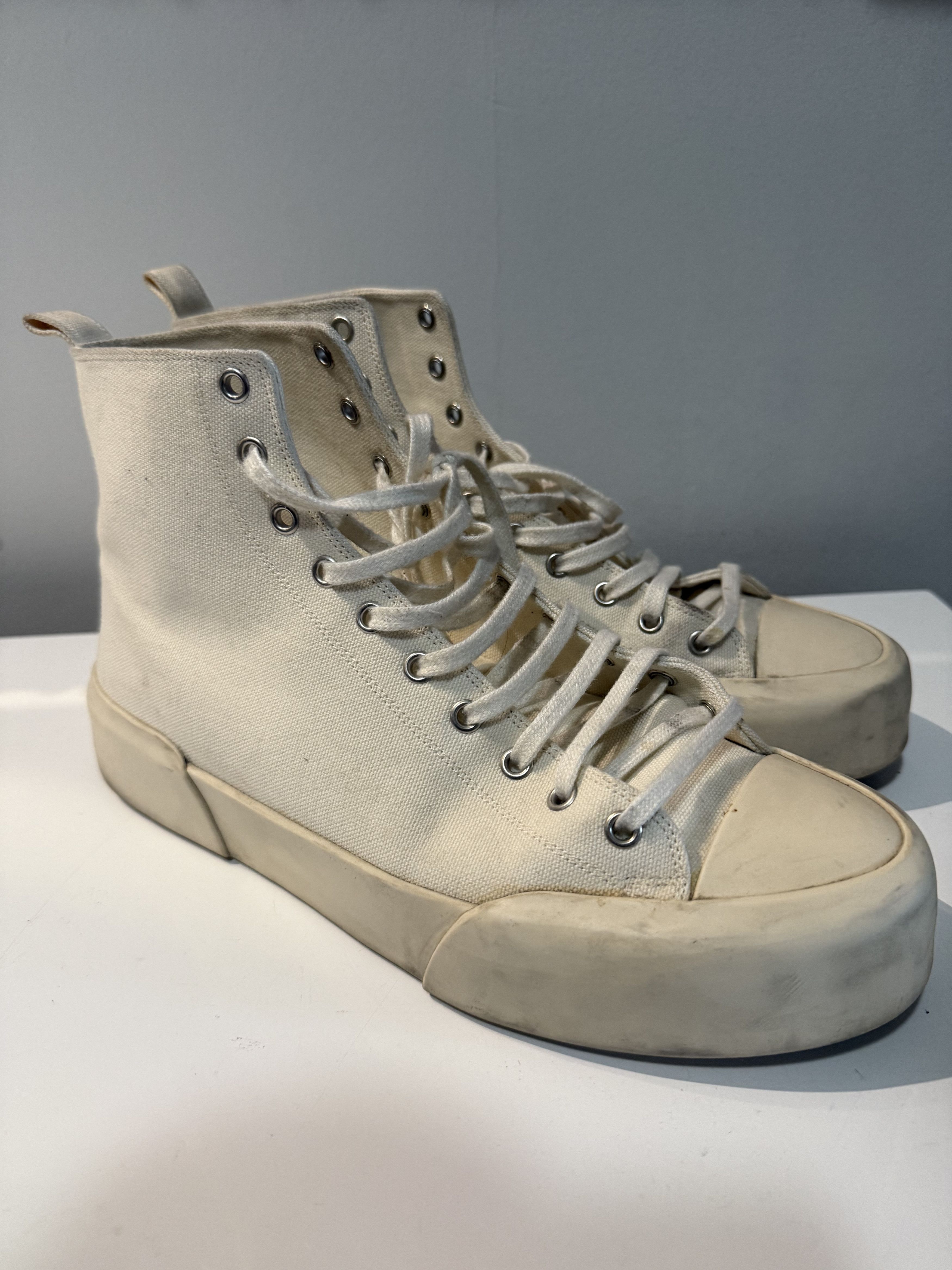 Jil Sander Jil Sander Hi-Tops Size US 10 / EU 43 - 1 Thumbnail