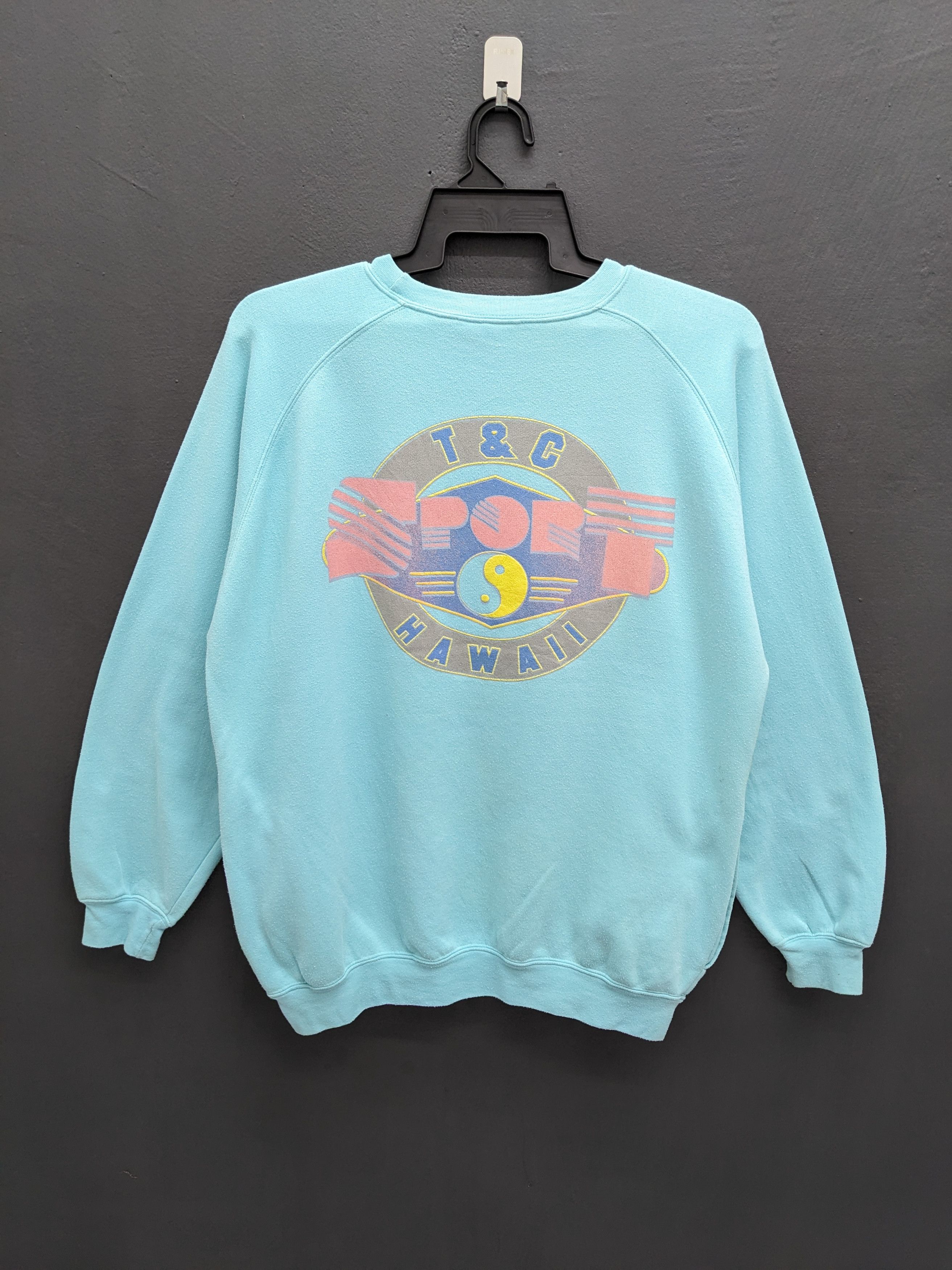 Sun Surf VINTAGE TOWN & COUNTRY SPORT SURF DESIGN SWEATSHIRT Size US L / EU 52-54 / 3 - 7 Thumbnail
