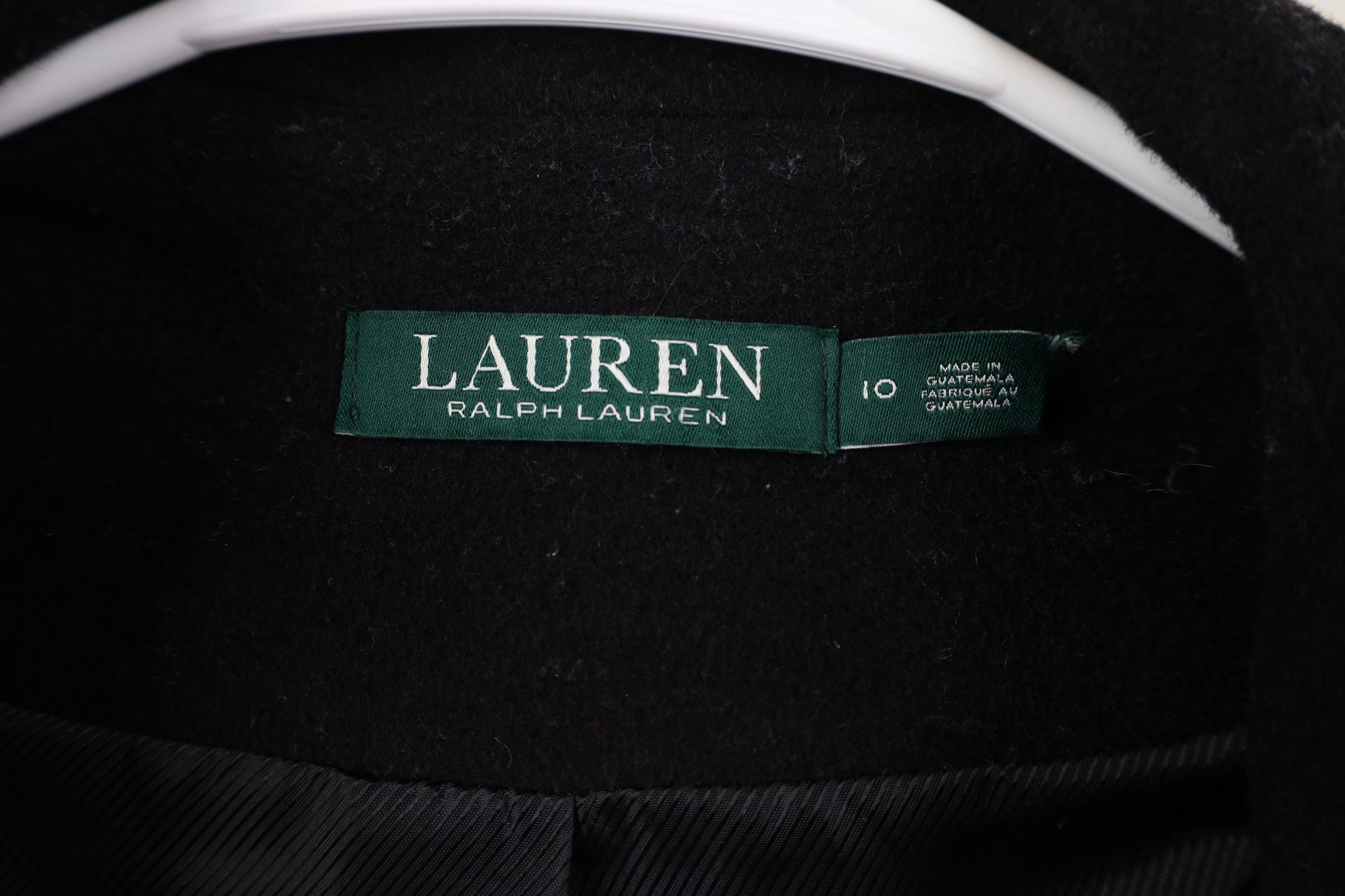 Ralph Lauren Vintage 90s Y2K Ralph Lauren Clasp Full Zip Jacket Black Size L / US 10 / IT 46 - 9 Thumbnail