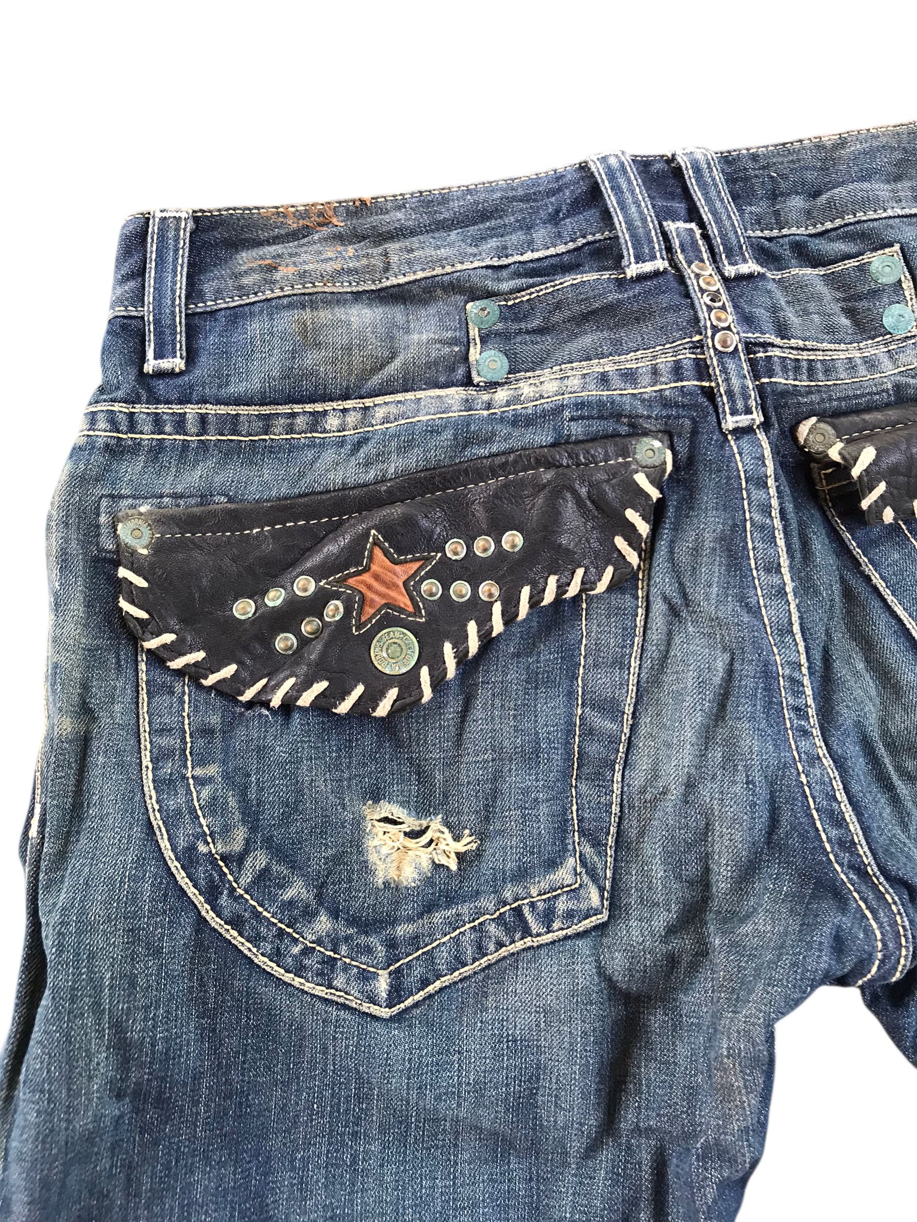 Robins Jeans Rare Robin’s Jean biker denim-34 size -made in usa Size US 36 / EU 52 - 12 Thumbnail