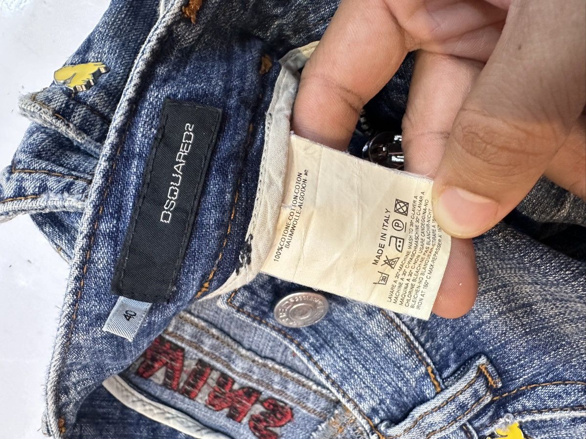 GOA 2000s Distressed Dsquared2 Flare Y2K Jeans Goa Lgb Style Size US 30 / EU 46 - 9 Thumbnail