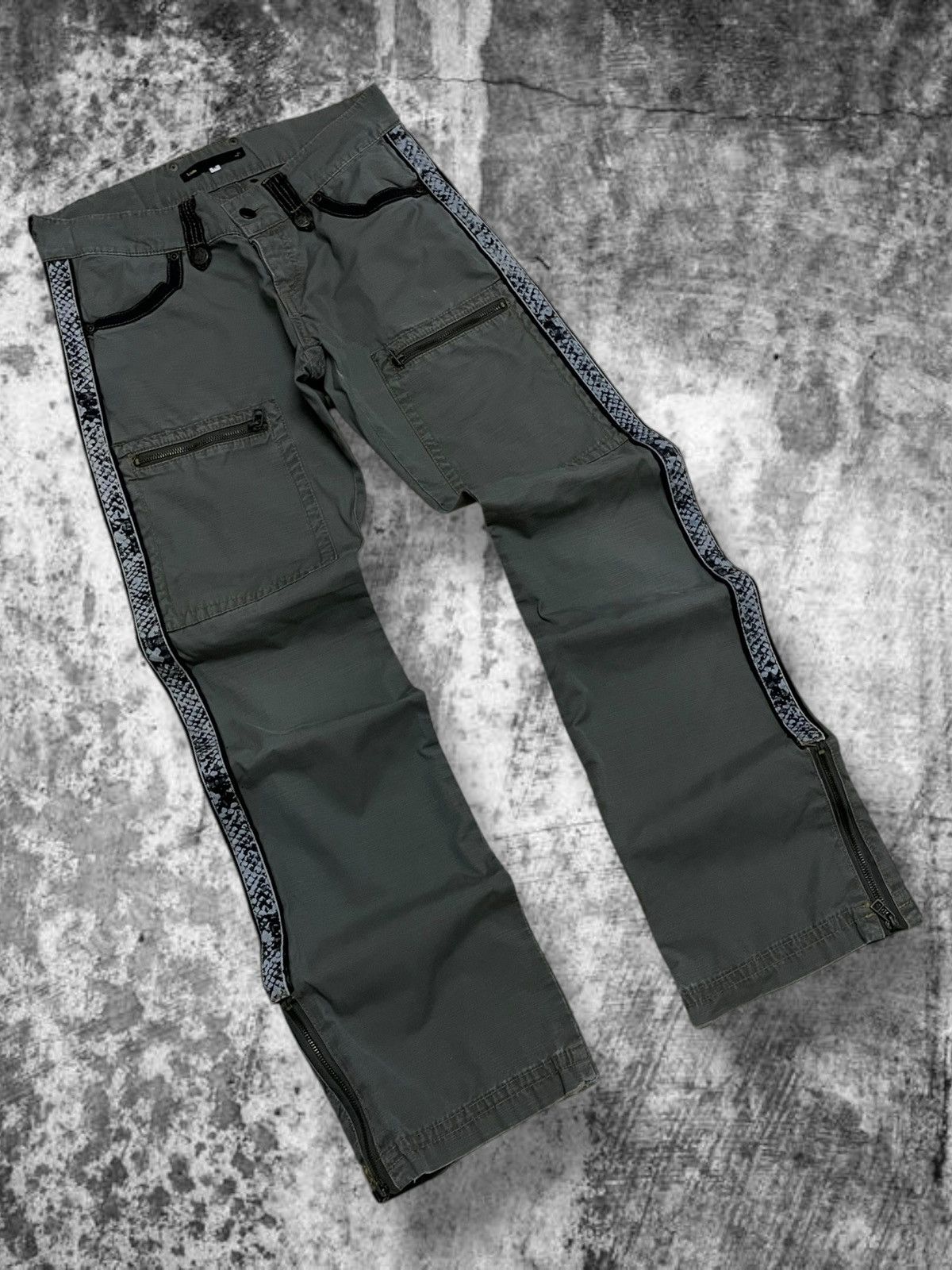 Japanese Brand Vintage Japan Designer 90’s Icon Bushpant Flared Lgb Style Size US 30 / EU 46 - 2 Thumbnail