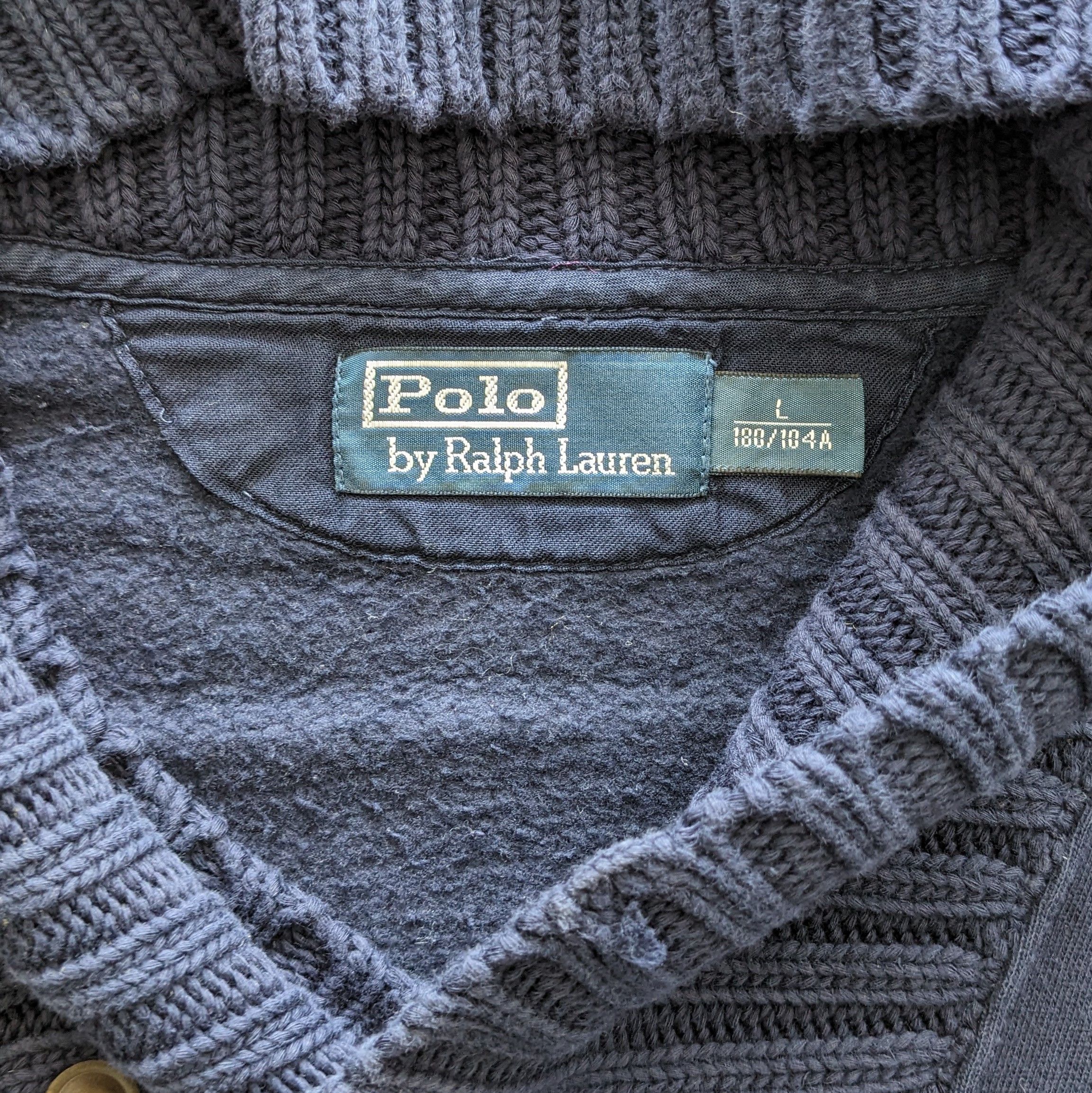 Vintage Vintage POLO by Ralph Lauren Luxury Brand Sweatshirt Size US L / EU 52-54 / 3 - 7 Thumbnail