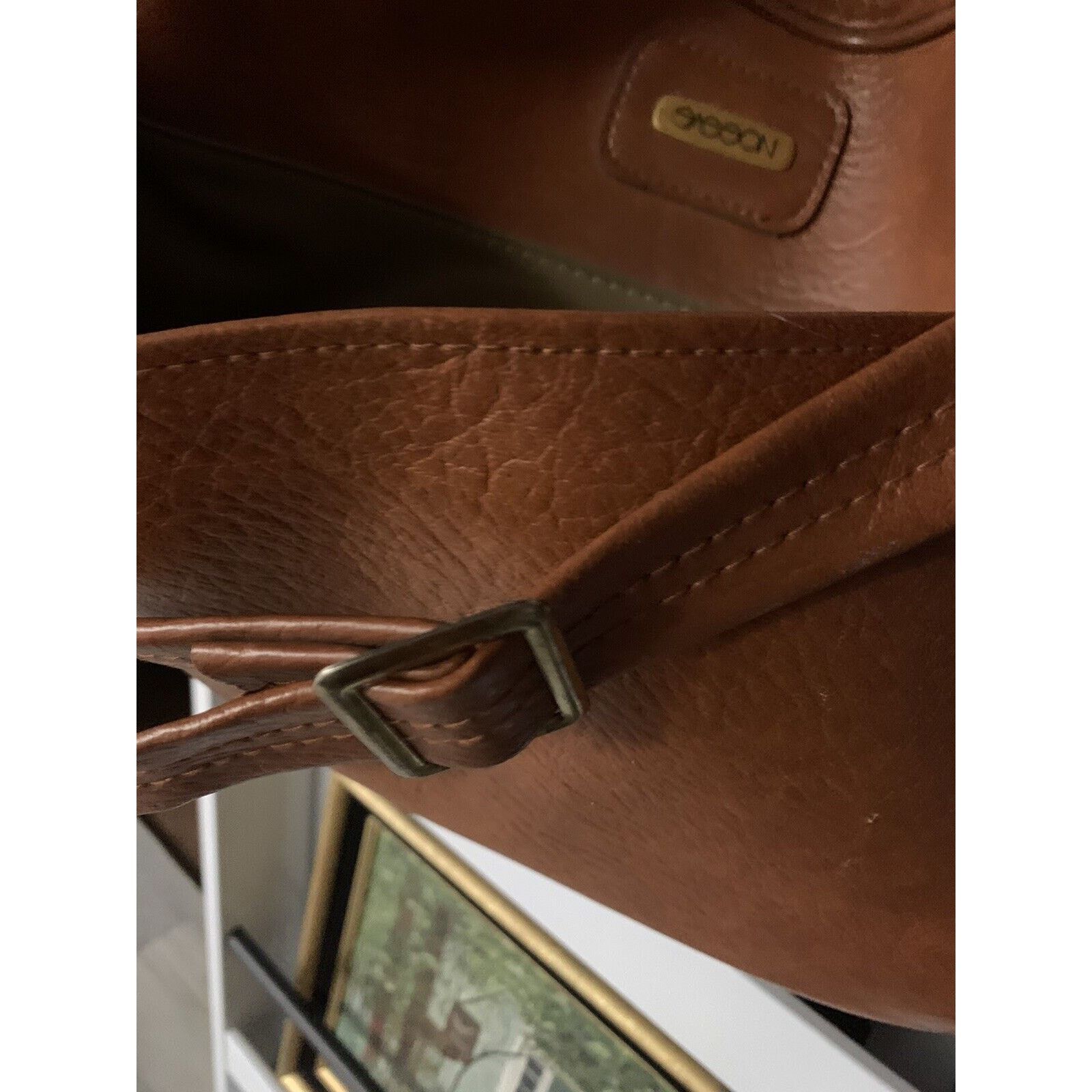 Samsonite Vintage Sasson Travel Luggage Bag Purse Bag Brand Brown Size ONE SIZE - 12 Thumbnail