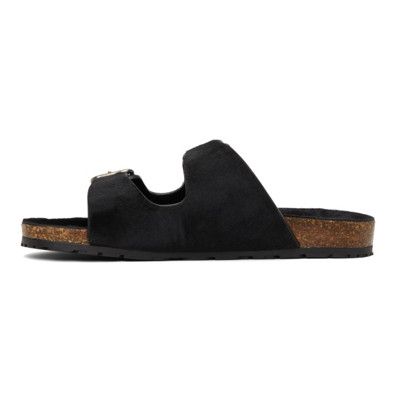 Saint Laurent Paris o1bcso1str0724 Jimmy Sandals in Black Size US 12 / EU 45 - 2 Thumbnail
