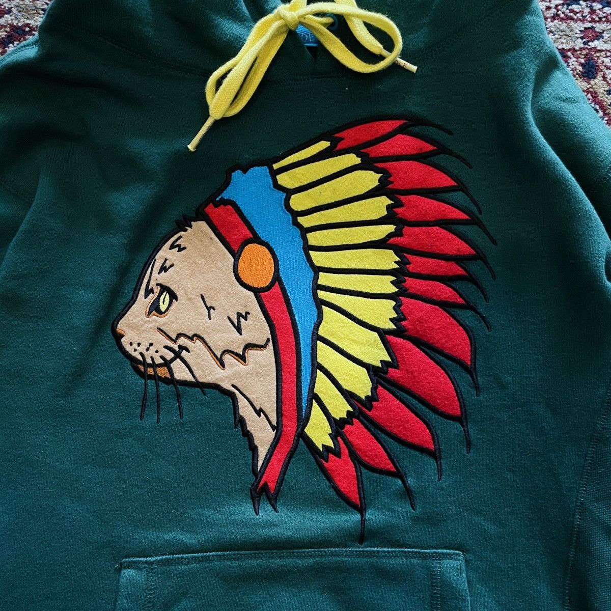 Golf Wang × Tyler The Creator Golf Wang Native Cat Hoodie | Grailed