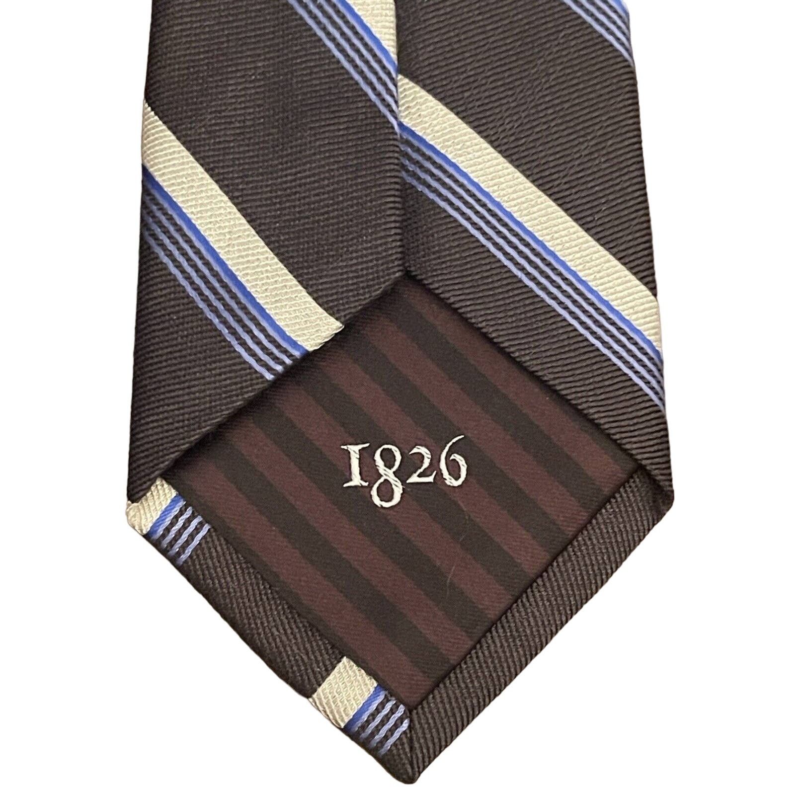 Black Brown 1826 Black Brown 1826 Black Blue 71% Silk 29% Wool Made In China Size ONE SIZE - 2 Thumbnail