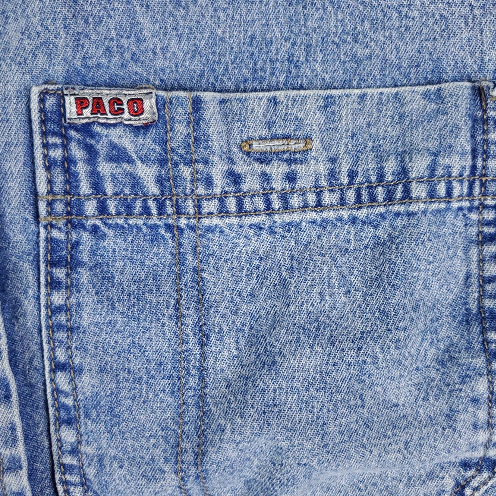 Vintage VINTAGE PACO Denim Button-Up Shirt Mens Size Small Blue Long Sleeve Classic Size US S / EU 44-46 / 1 - 3 Thumbnail