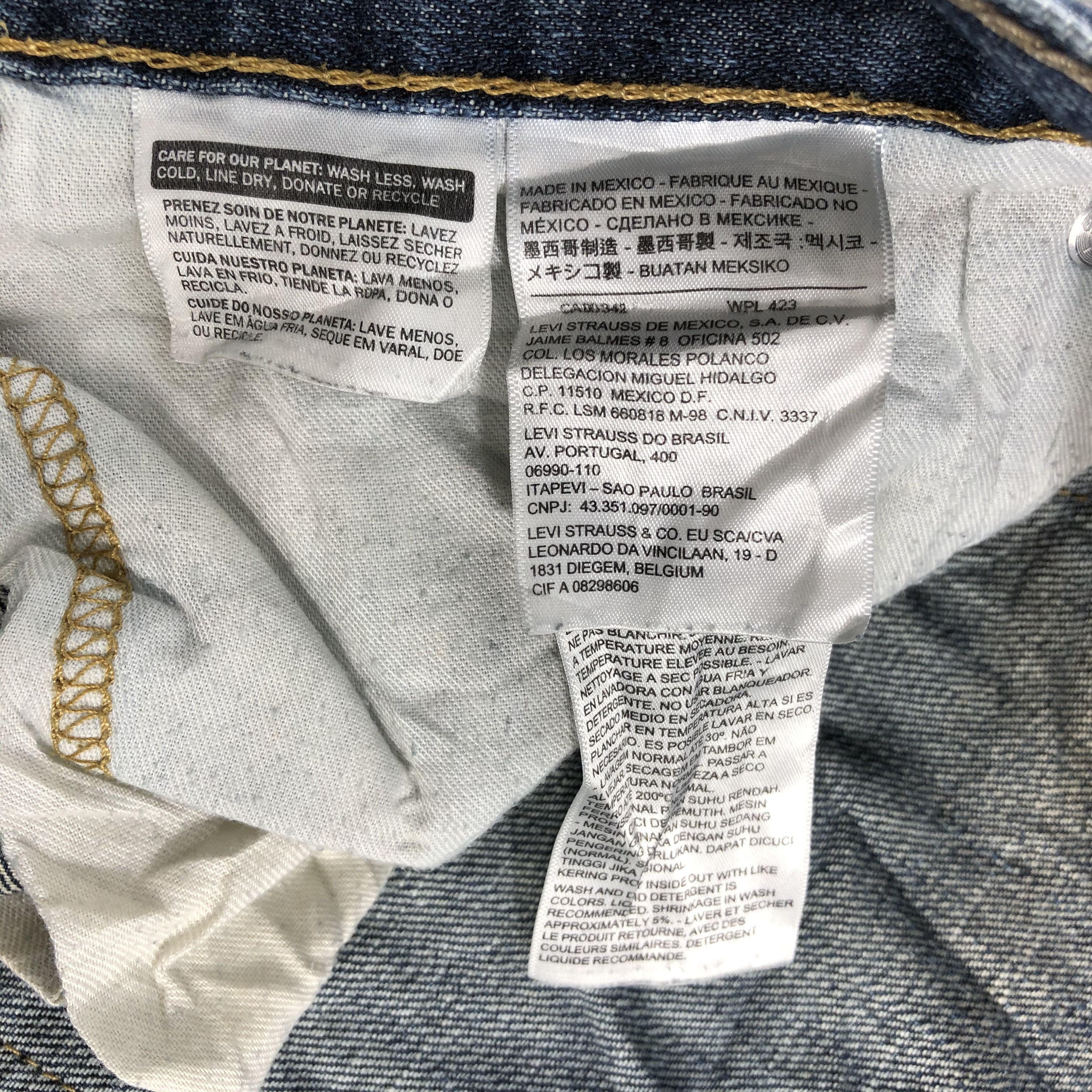 Levi's × Vintage Vintage Light Wash Levis Jeans Lot 505-JM792 Size US 40 / EU 56 - 10 Thumbnail