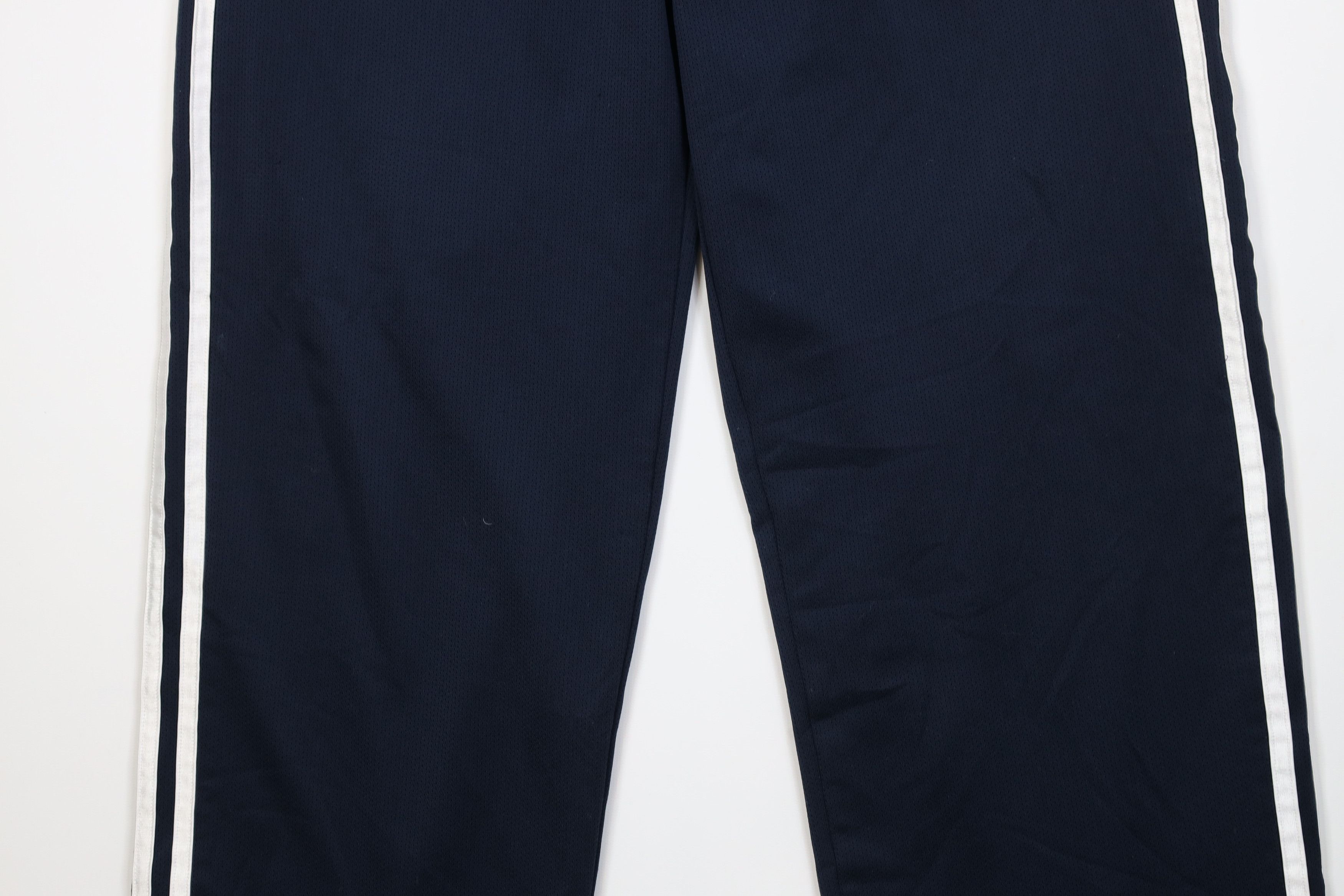 Adidas Vintage Y2K Adidas Babydoll Knit Wide Leg Sweatpants Blue Size 28" / US 6 / IT 42 - 3 Thumbnail