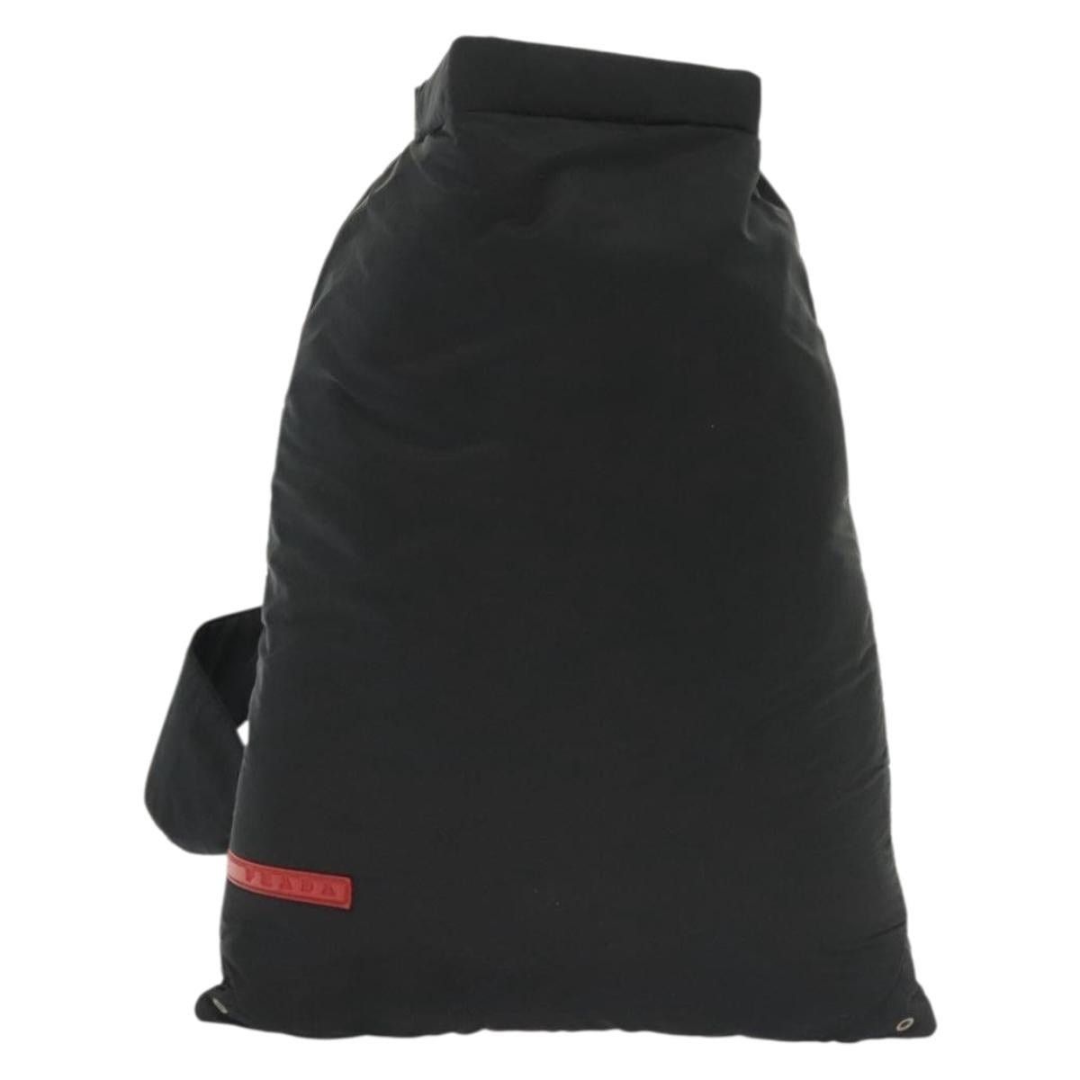 Prada PRADA Sports Backpack Nylon Black Silver Size ONE SIZE - 2 Thumbnail
