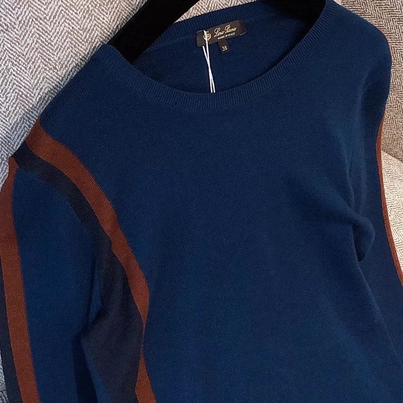 Loro Piana LORO PIANA Light tea colored cashmere knit dress Size M / US 6-8 / IT 42-44 - 5 Thumbnail