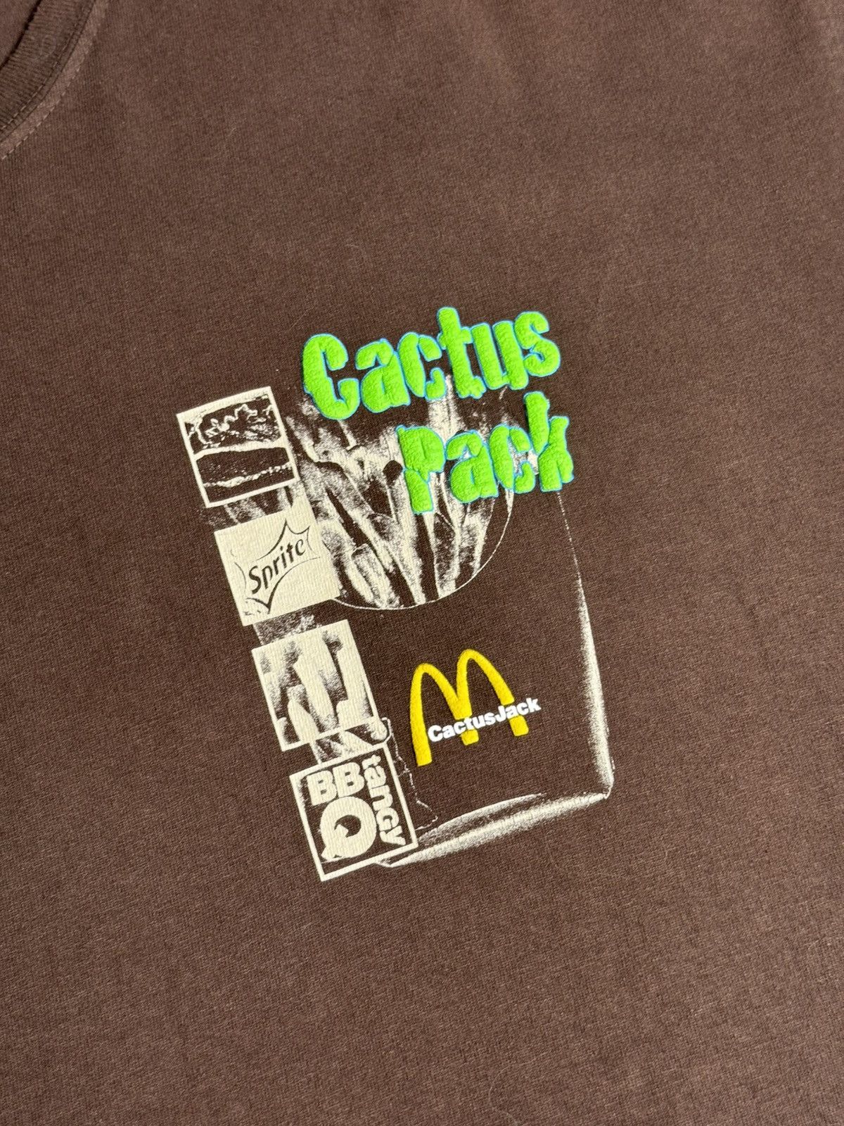 Travis Scott Travis Scott x McDonalds $6 Pack Tee "Brown" [XL] PREOWNED Size US XL / EU 56 / 4 - 3 Thumbnail