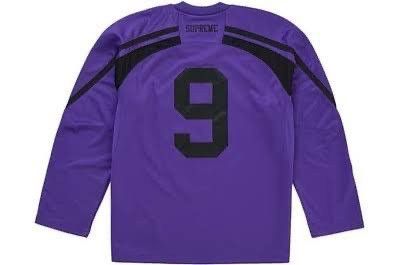 Misfits × Supreme Supreme The Misfits Hockey Jersey Purple Size M Medium Size US M / EU 48-50 / 2 - 2 Thumbnail