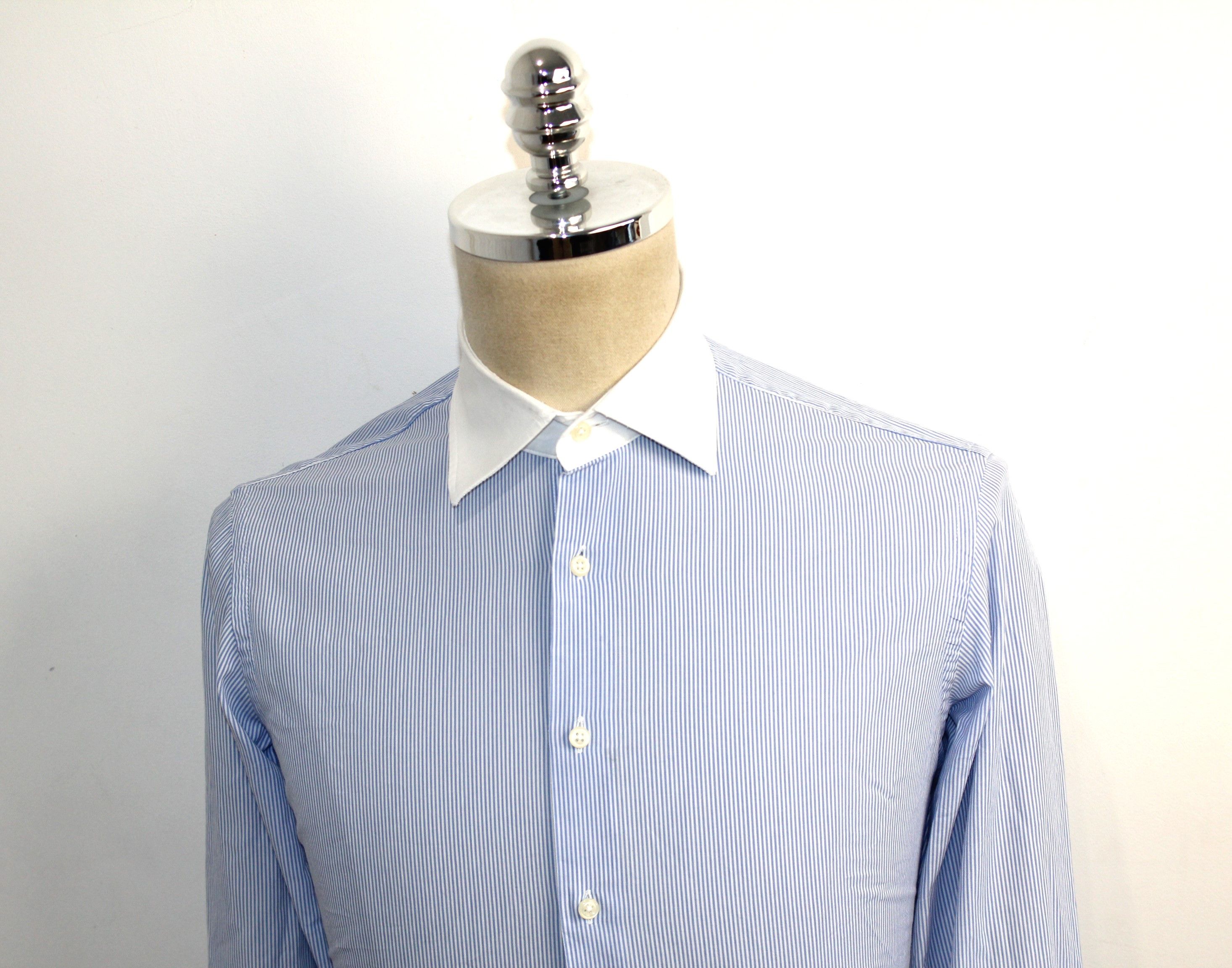 Hackett Hackett Long Sleeve Striped Shirt Top Size M Size US M / EU 48-50 / 2 - 6 Thumbnail