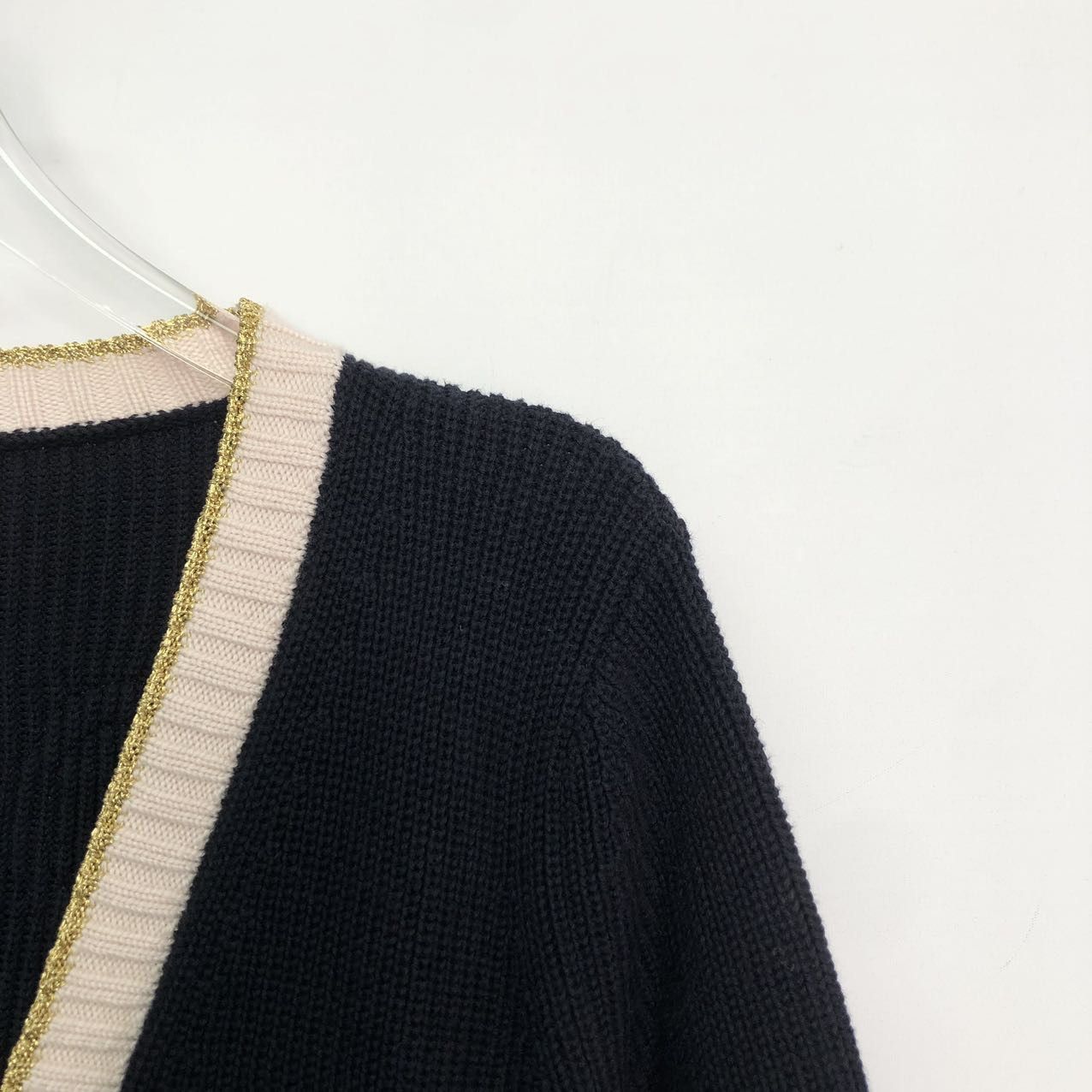 Gucci GUCCI Color Block Stripe Casual Cardigan Knitwear K26WX Size M / US 6-8 / IT 42-44 - 3 Thumbnail