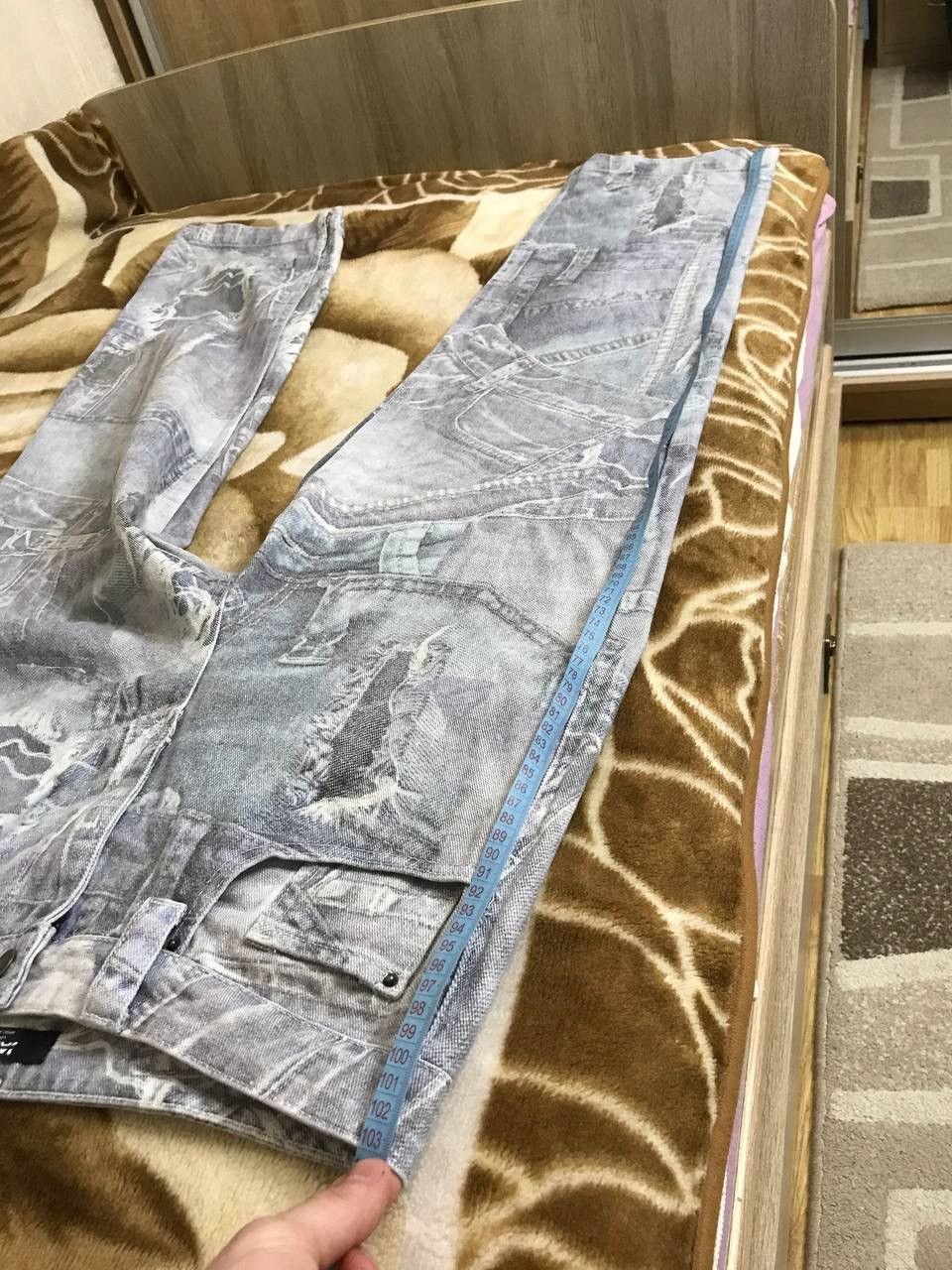 Jaded London 🔥 Jaded London Skate Fit Graphic Distressed Pants Denim Y2K Size US 32 / EU 48 - 8 Thumbnail