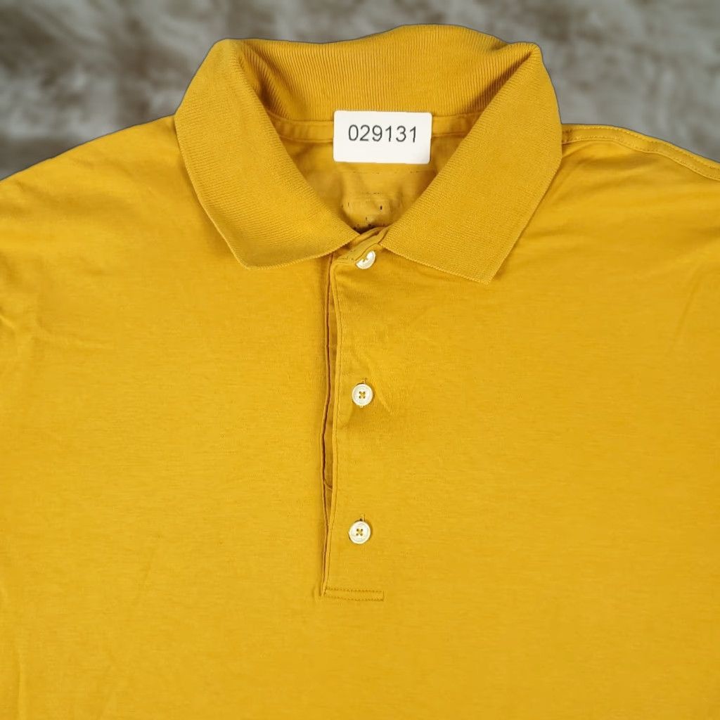 Vintage Greg Norman Polo Shirt Mens M Yellow Short Sleeve Golf Casual Shirt Polo Size US M / EU 48-50 / 2 - 1 Thumbnail