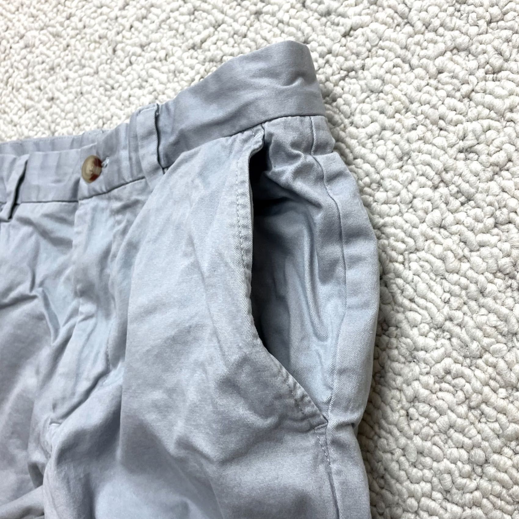 Vineyard Vines VINEYARD VINES Breaker Shorts Men 30 Light Blue Cotton Pockets 11" Inseam Chino Size US 30 / EU 46 - 7 Thumbnail