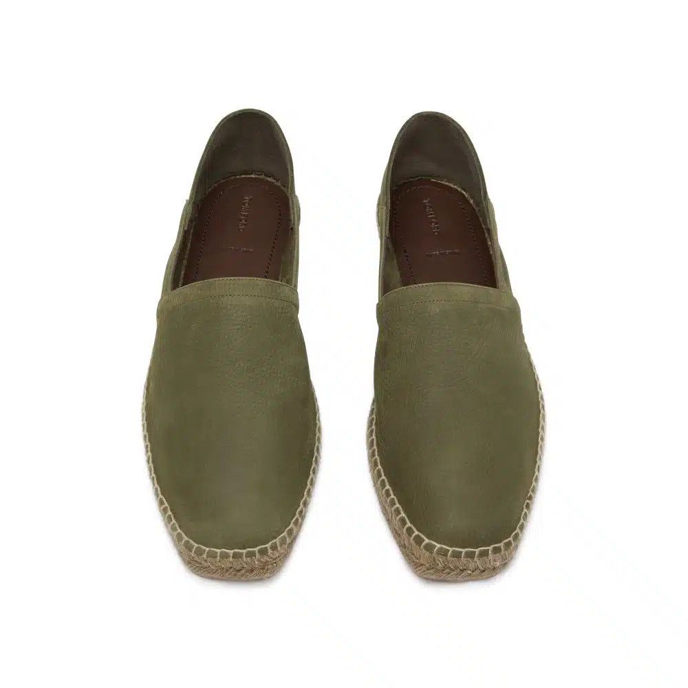 Tom Ford o1loc1c0125 J1165 Barnes Suede Espadrilles in Green Size US 13 / EU 46 - 3 Thumbnail