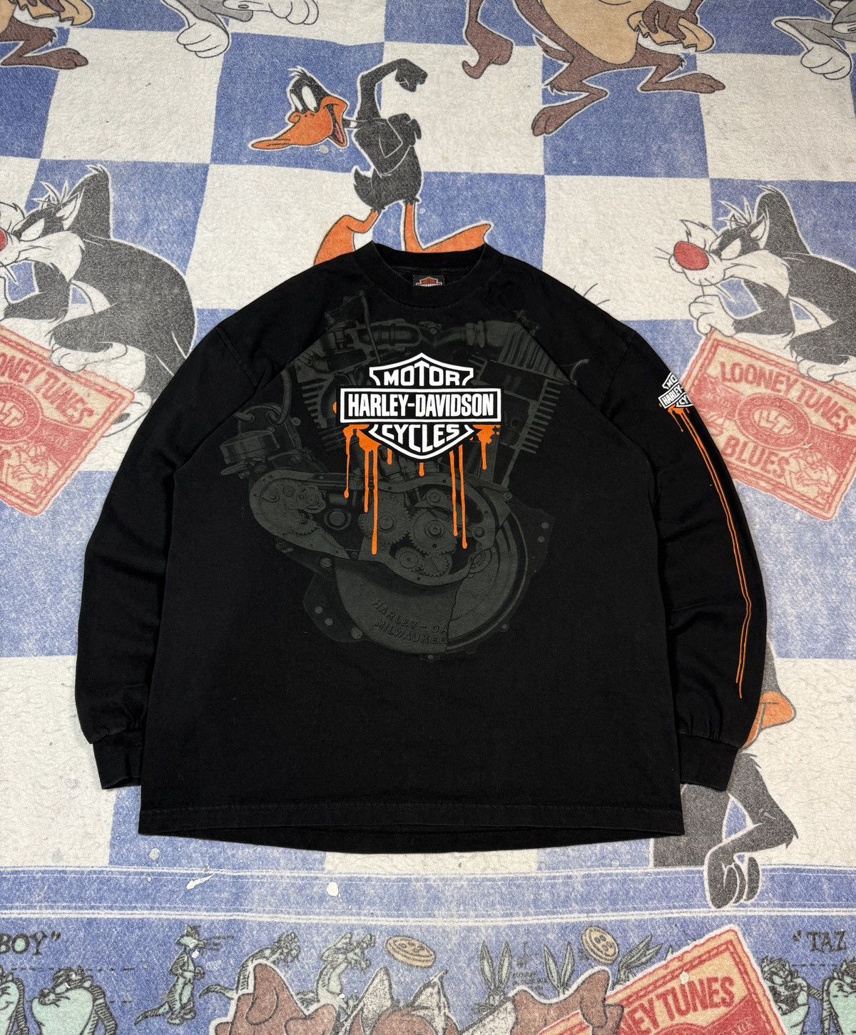 Harley Davidson Harley Africa bike week long sleeve Size US XL / EU 56 / 4 - 1 Thumbnail
