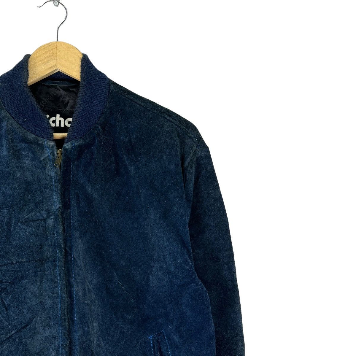 Schott 🌟SCHOTT USA SUEDE LEATHER ZIPPER JACKET Size US L / EU 52-54 / 3 - 4 Thumbnail