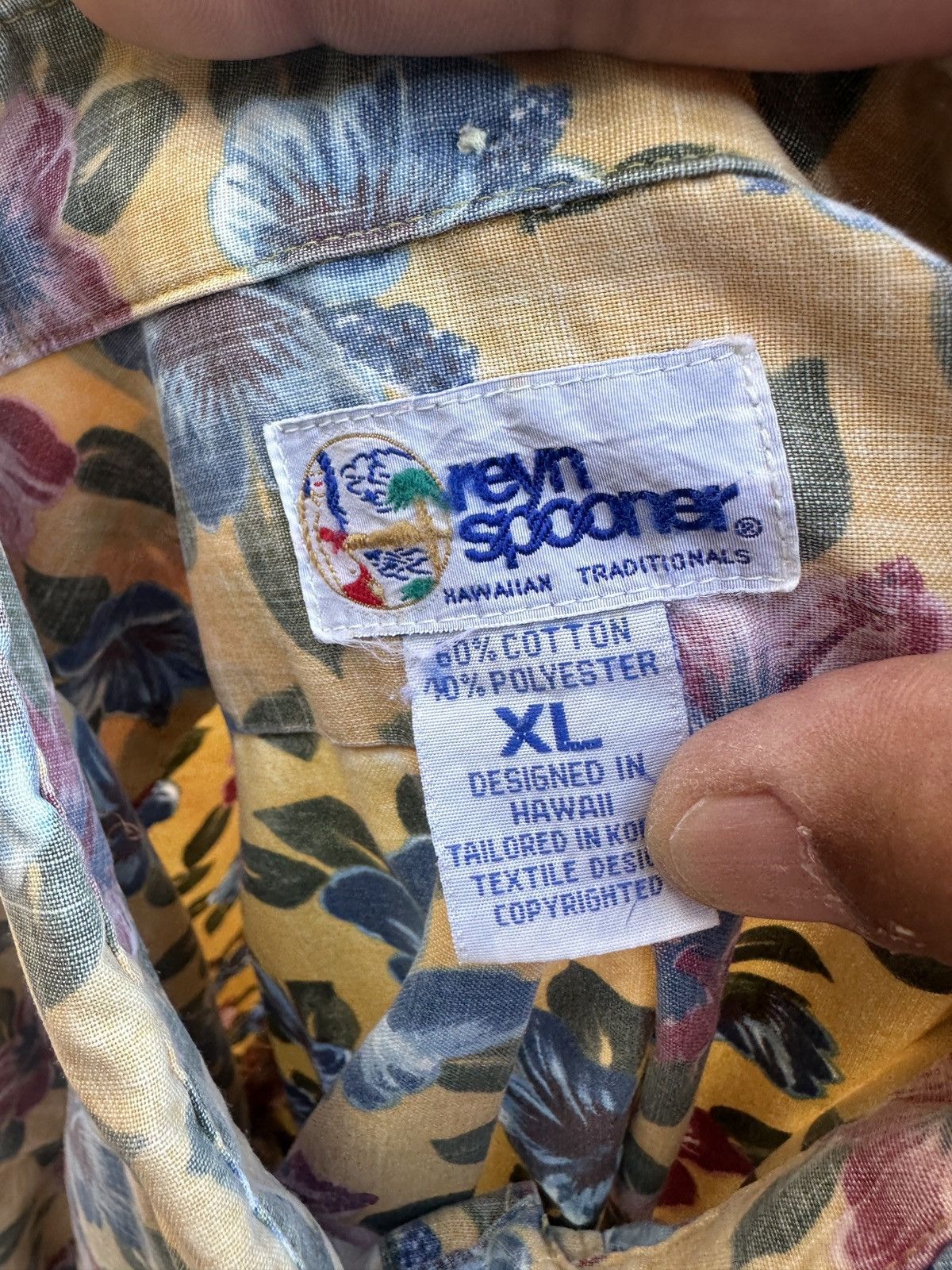 Reyn Spooner PreOwned Reyn Spooner Multicolored Hawaiian Print Men's XL Size US XL / EU 56 / 4 - 4 Thumbnail