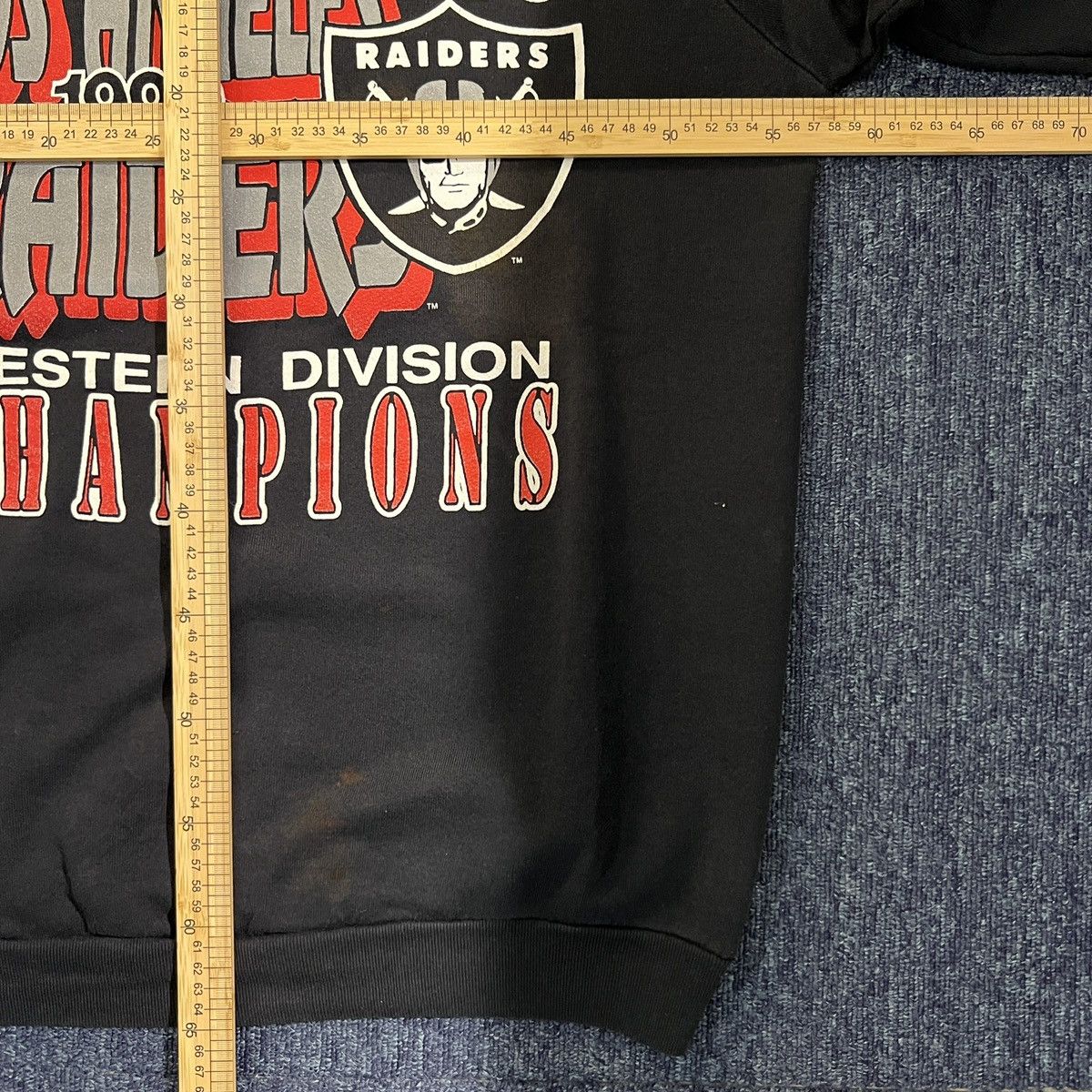 Other Vintage 90s Los Angeles Raiders Sweatshirt Size US XL / EU 56 / 4 - 8 Thumbnail