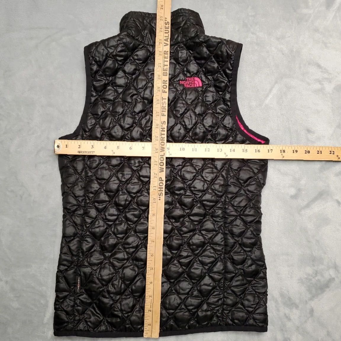 The North Face Patagonia Vest Womens XS Black Thermoball Full Zip Puffer Lightweight Outdoors Vest Womens XS Black Thermoball Full Zip Puffer Lightweight Outdoors Size XS / US 0-2 / IT 36-38 - 7 Thumbnail