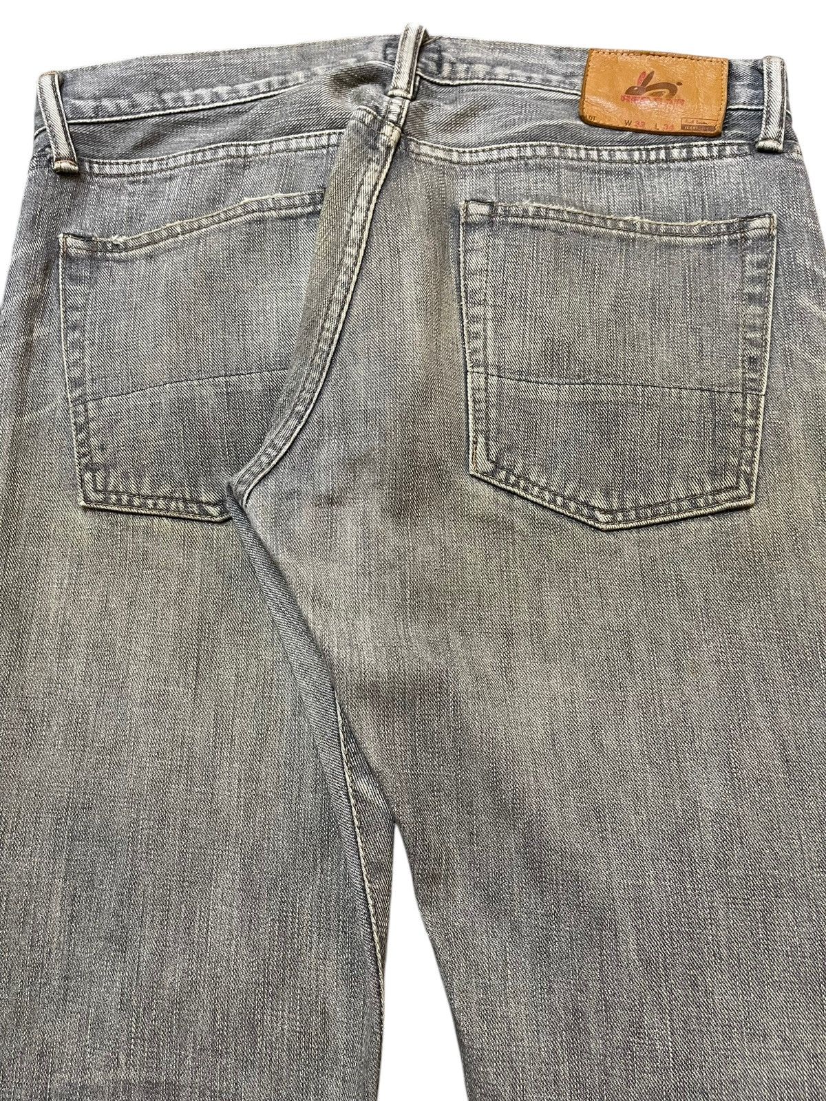 If Six Was Nine Vintage Japanese Brand Mud Faded Wash Style Jeans Size US 32 / EU 48 - 6 Thumbnail