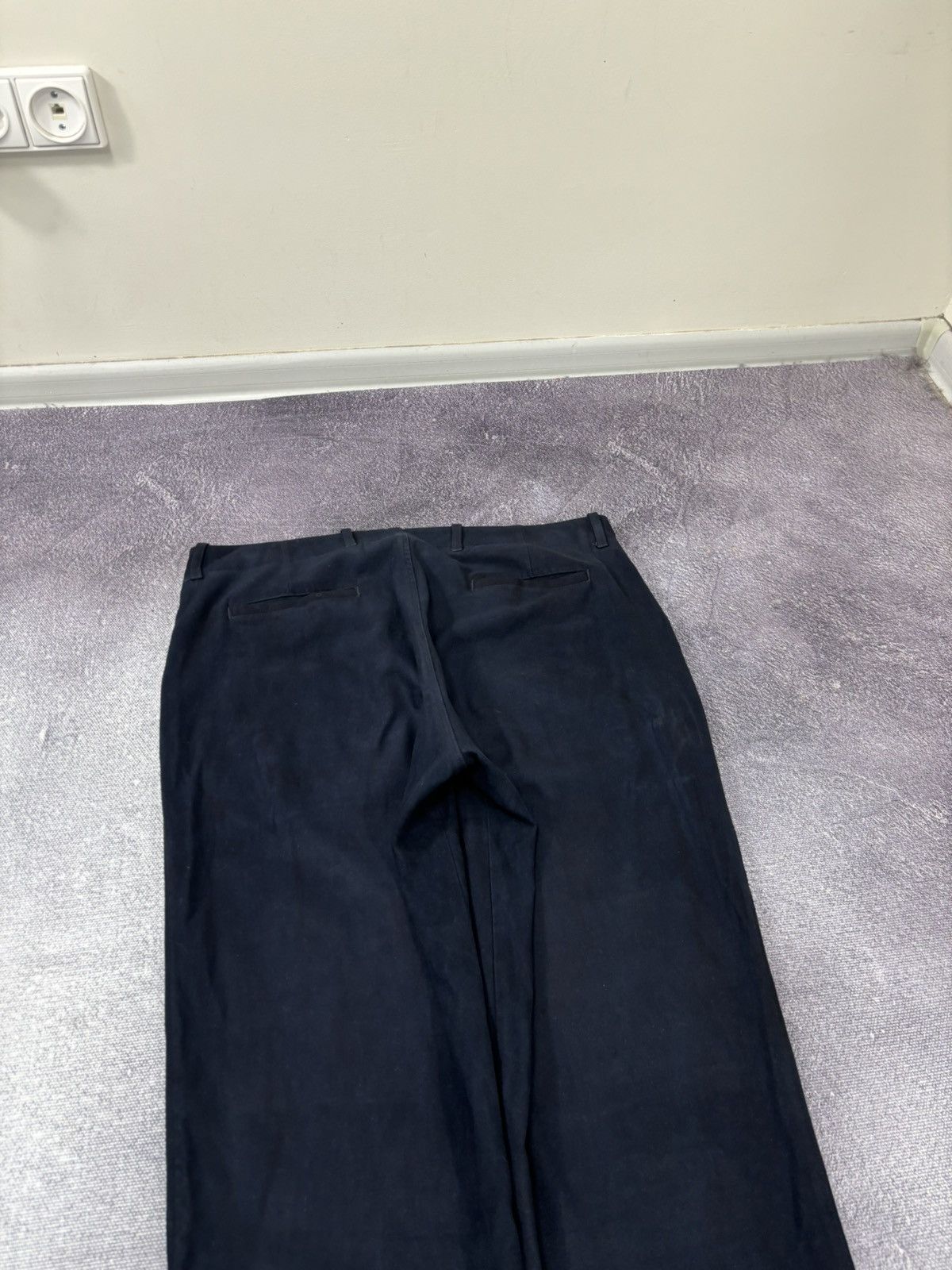 JET SET Jet Set Men’s Viscose Blend Navy Blue Soft Pants Trousers Size US 38 / EU 54 - 14 Thumbnail