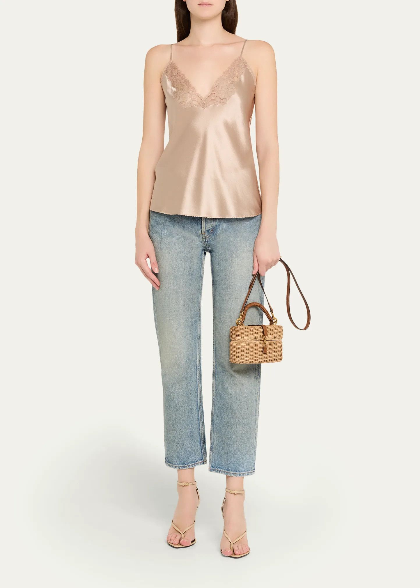 Saint Laurent Paris os11x0526 Size: OS / Gaby Vanity Bag in Beige Size ONE SIZE - 5 Thumbnail