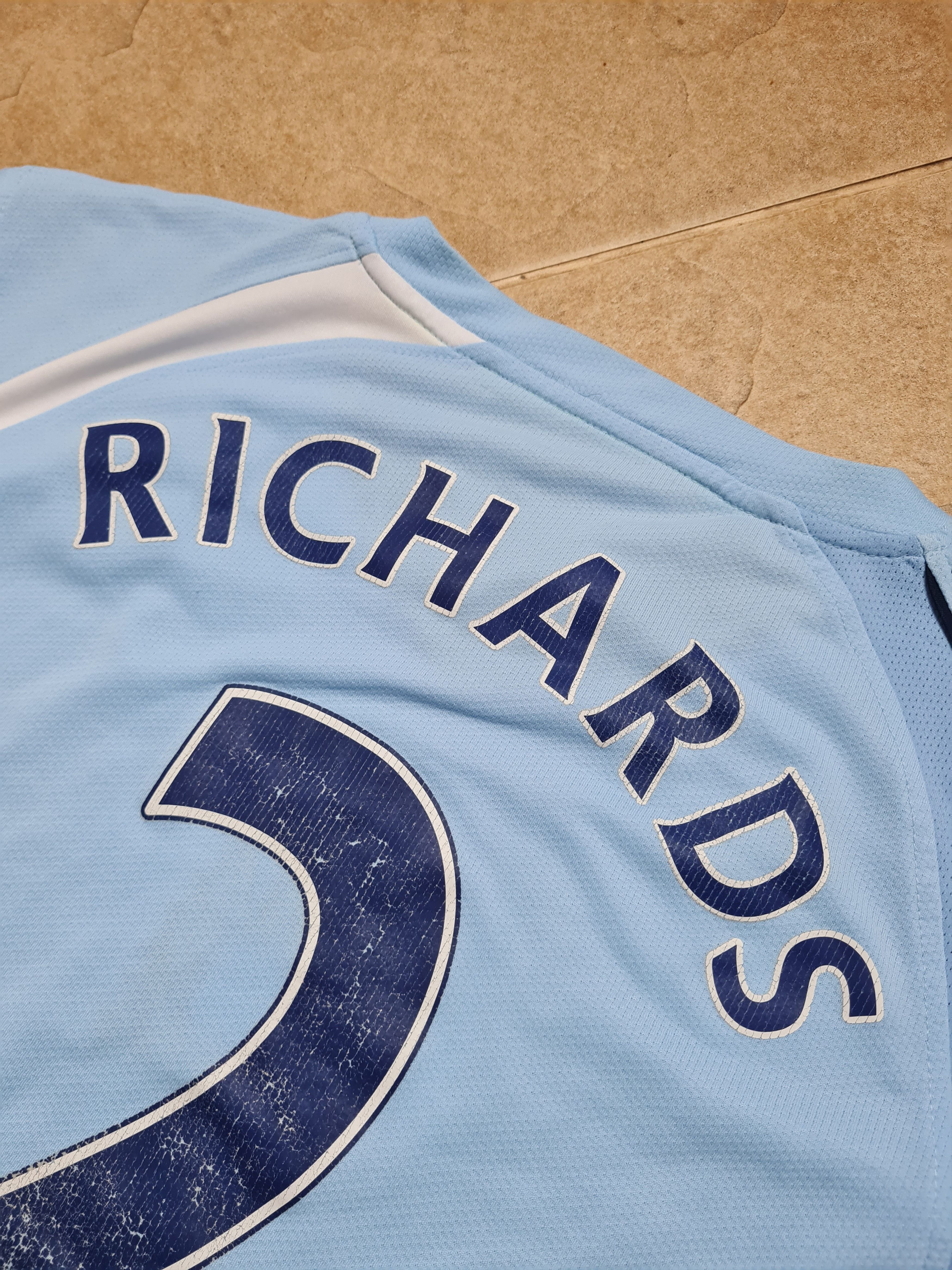 Le Coq Sportif Manchester City 08/09 #2 Richards Le Coq Sportif Thomas Cook Size US XL / EU 56 / 4 - 22 Thumbnail