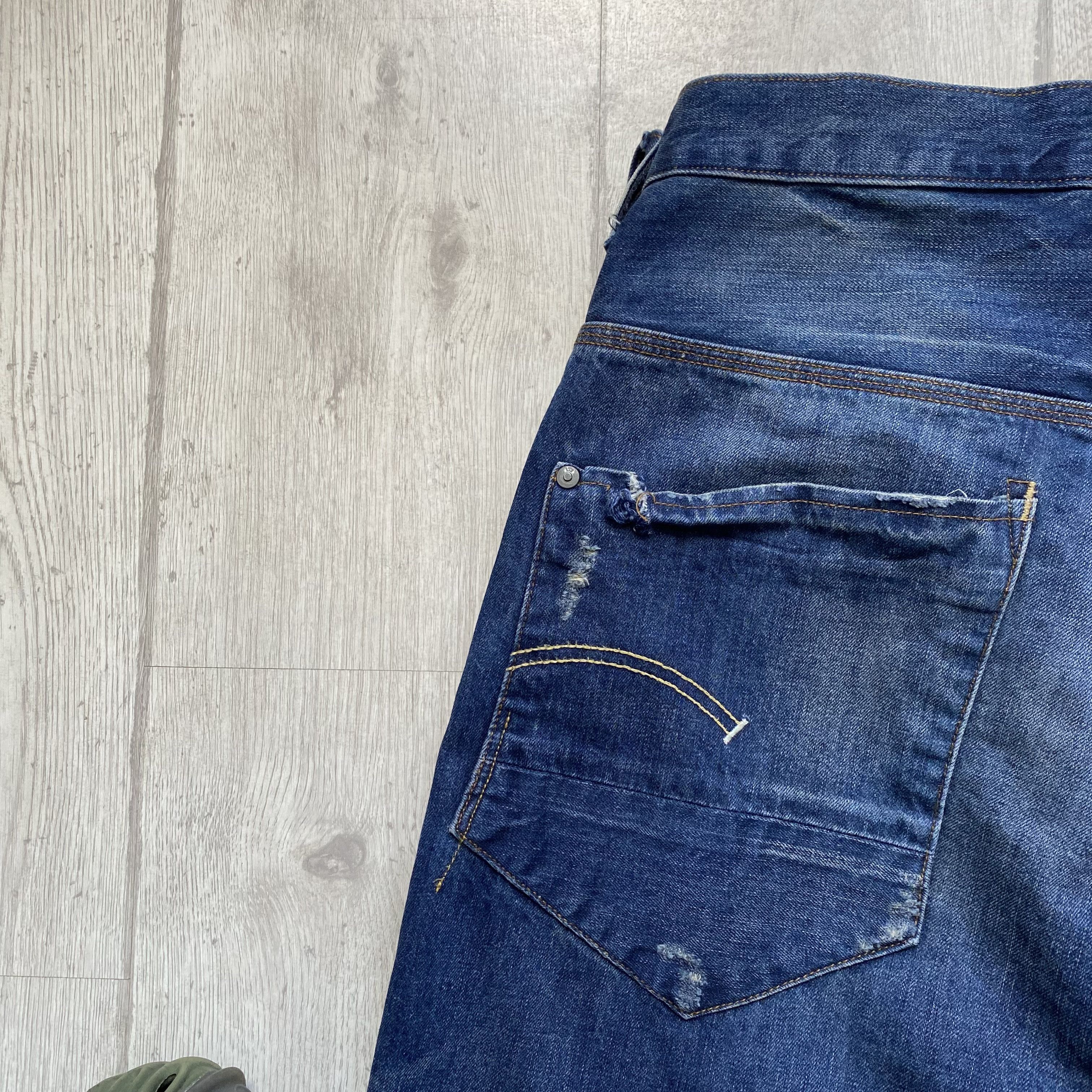 G-Star 👖 Vintage G-Star Raw denim jeans pants Y2K Size US 32 / EU 48 - 9 Thumbnail