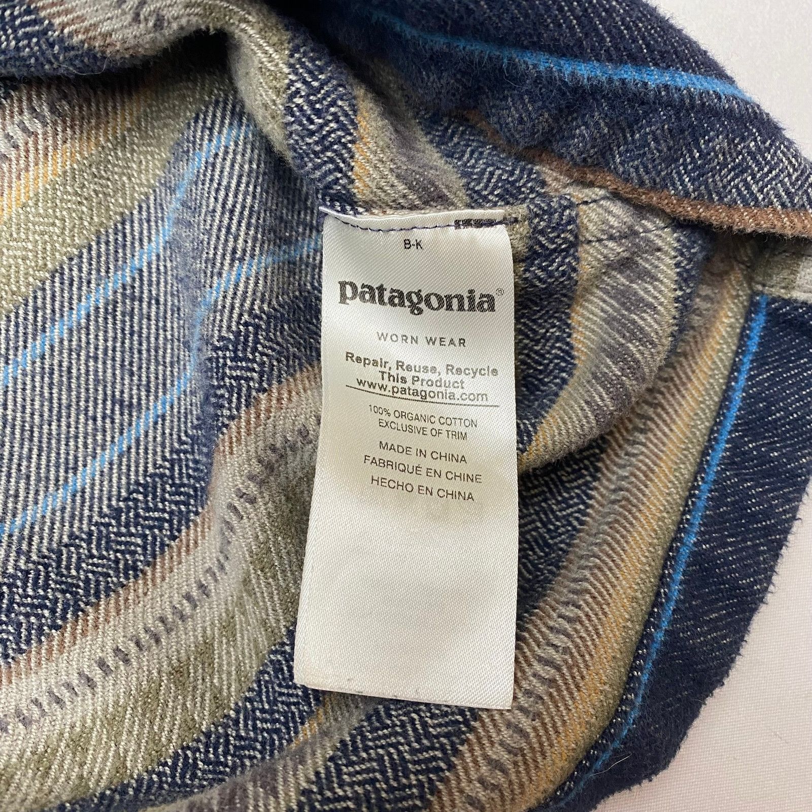 Patagonia Patagonia Long Sleeved Fjord Flannel Button Up Shirt XL Size US XL / EU 56 / 4 - 10 Thumbnail