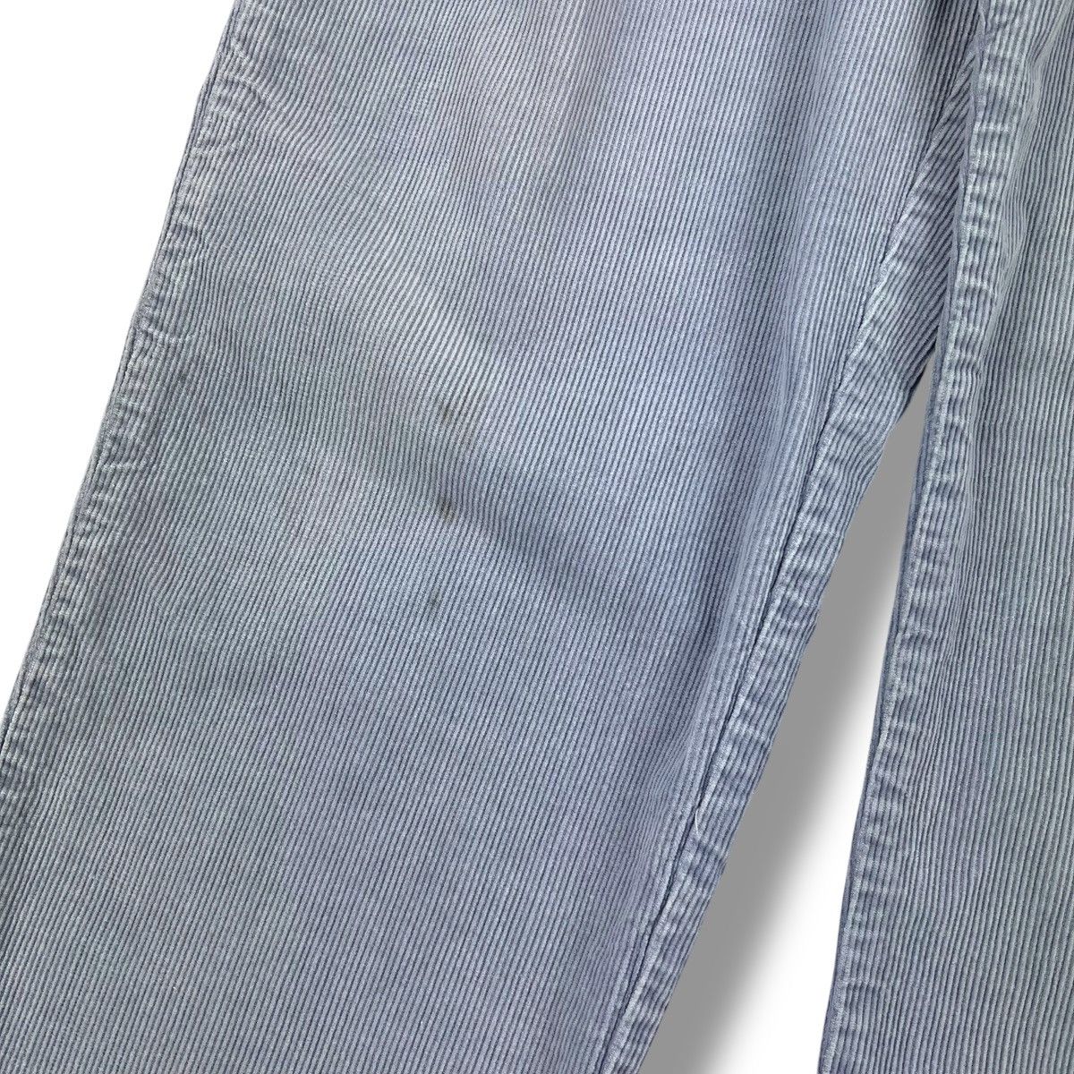 Stone Island Stone Island Green Edge Blue Corduroy Trousers Size US 28 / EU 44 - 4 Thumbnail