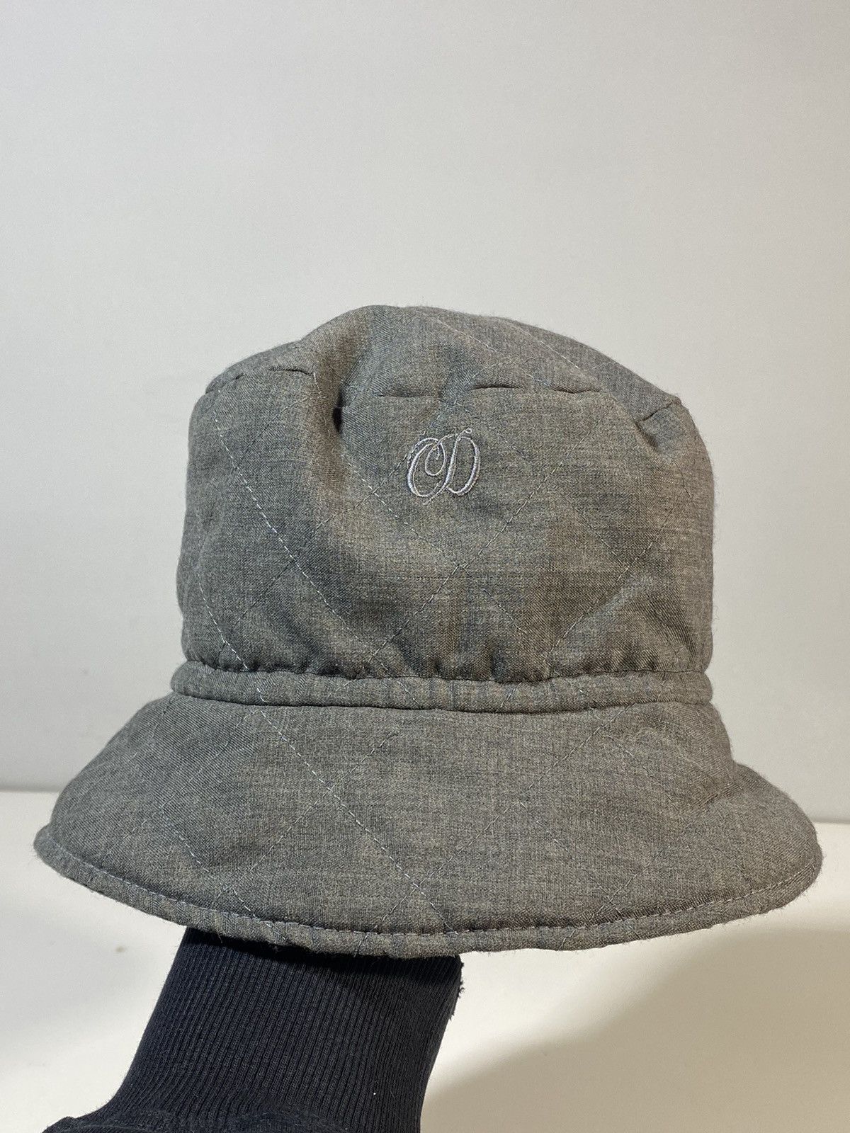Christian Dior Monsieur Vintage 90s Christian Dior Made in France Quilted Bucket Hat Size ONE SIZE - 2 Thumbnail
