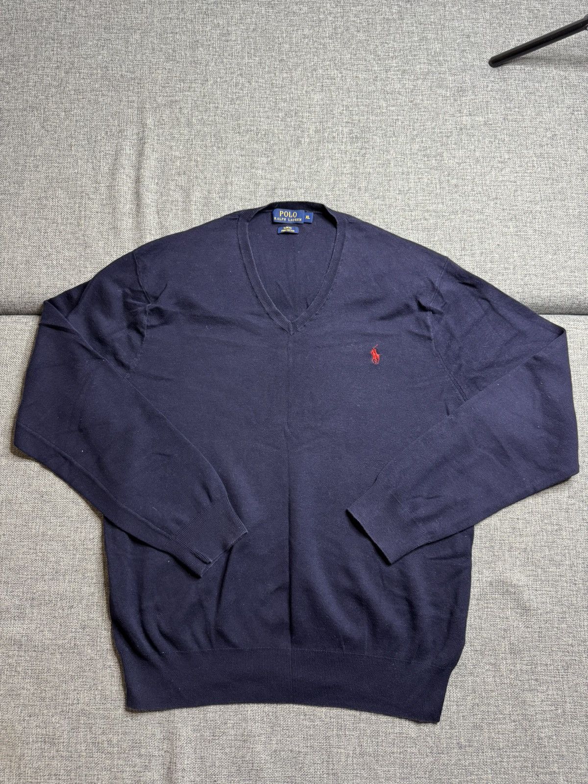 Polo Ralph Lauren Polo Ralph Lauren sweater blue XL Size US XL / EU 56 / 4 - 1 Thumbnail
