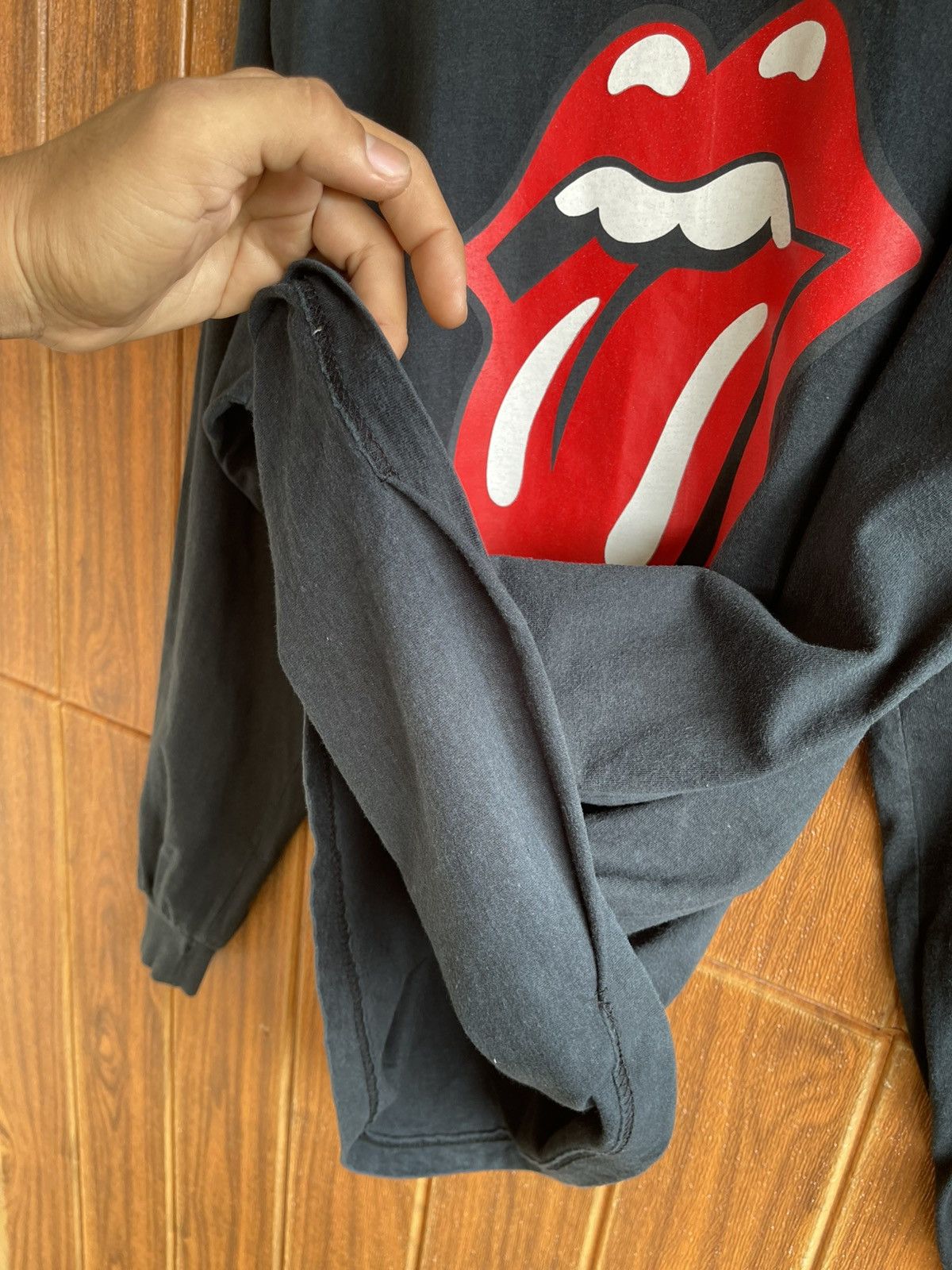 The Rolling Stones Vintage’90s🔥The Rolling Stones🔥Stones Withstand Longsleeve Size US L / EU 52-54 / 3 - 10 Thumbnail