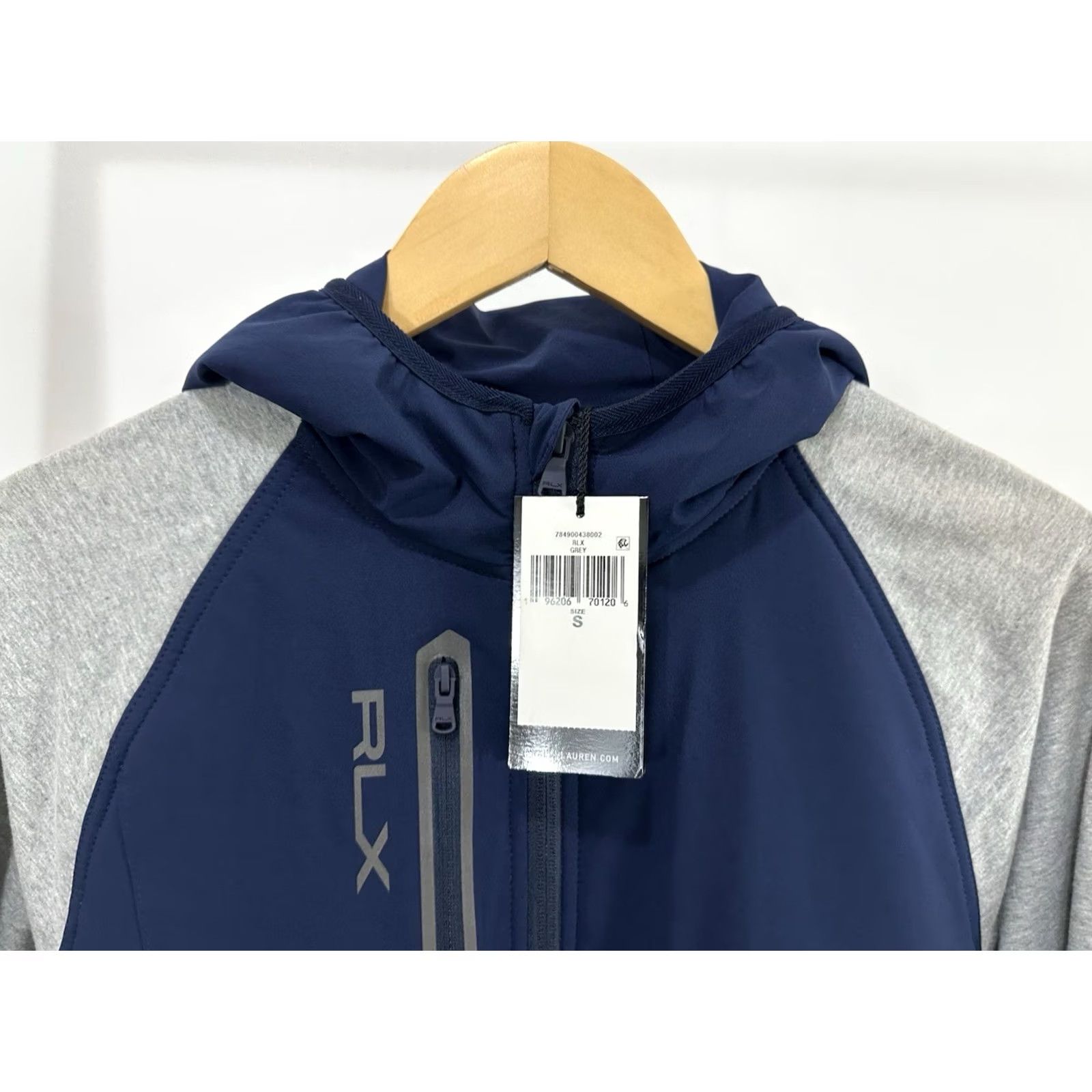 RLX Ralph Lauren RLX Ralph Lauren Golf Performance 1/2 Zip Pullover Hoodie Shirt S Gray Mens NWT Size US S / EU 44-46 / 1 - 3 Thumbnail