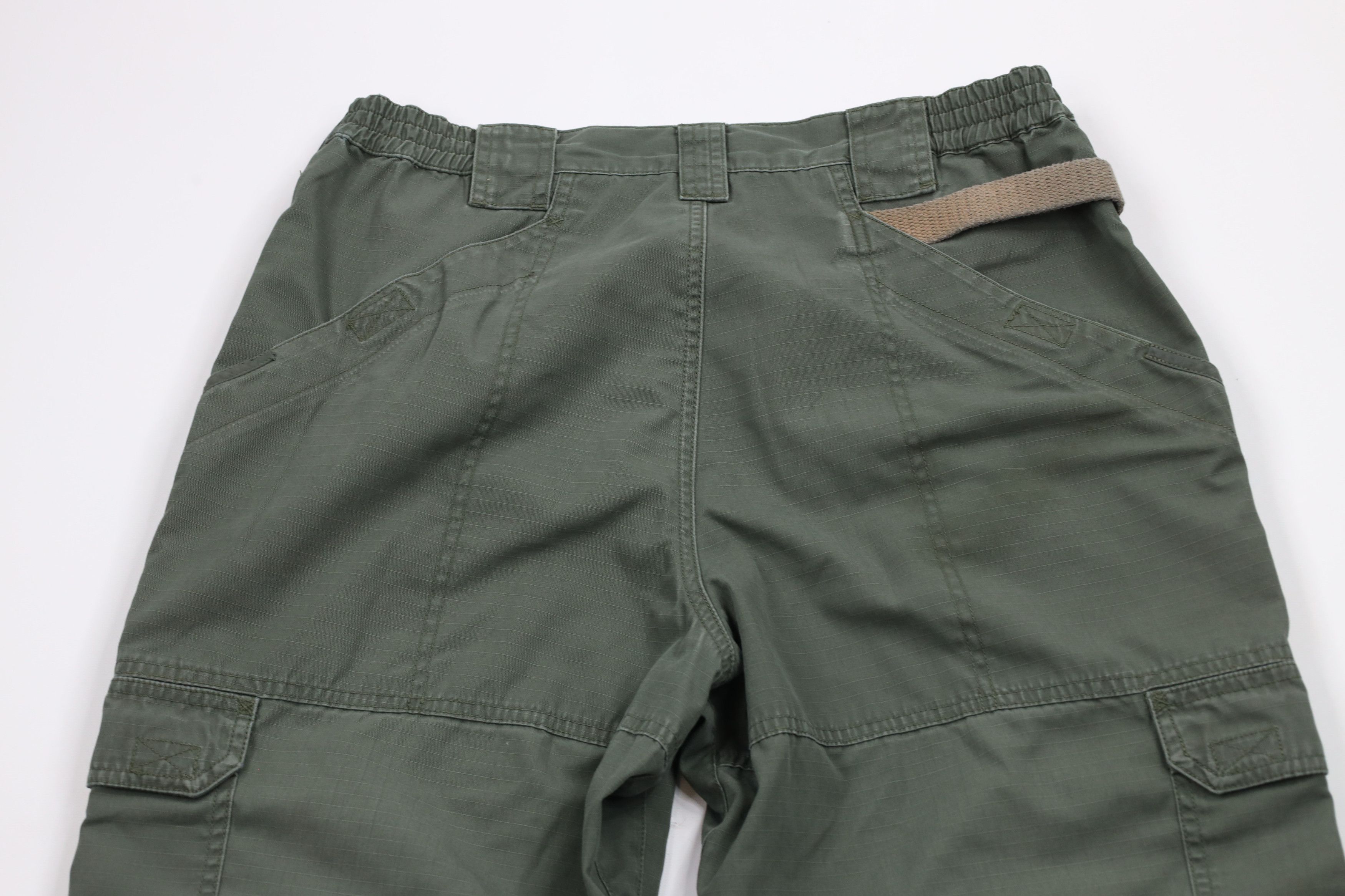 Vintage 5.11 Tactical Series Faded Ripstop Uniform Cargo Pants Green Size US 32 / EU 48 - 8 Thumbnail
