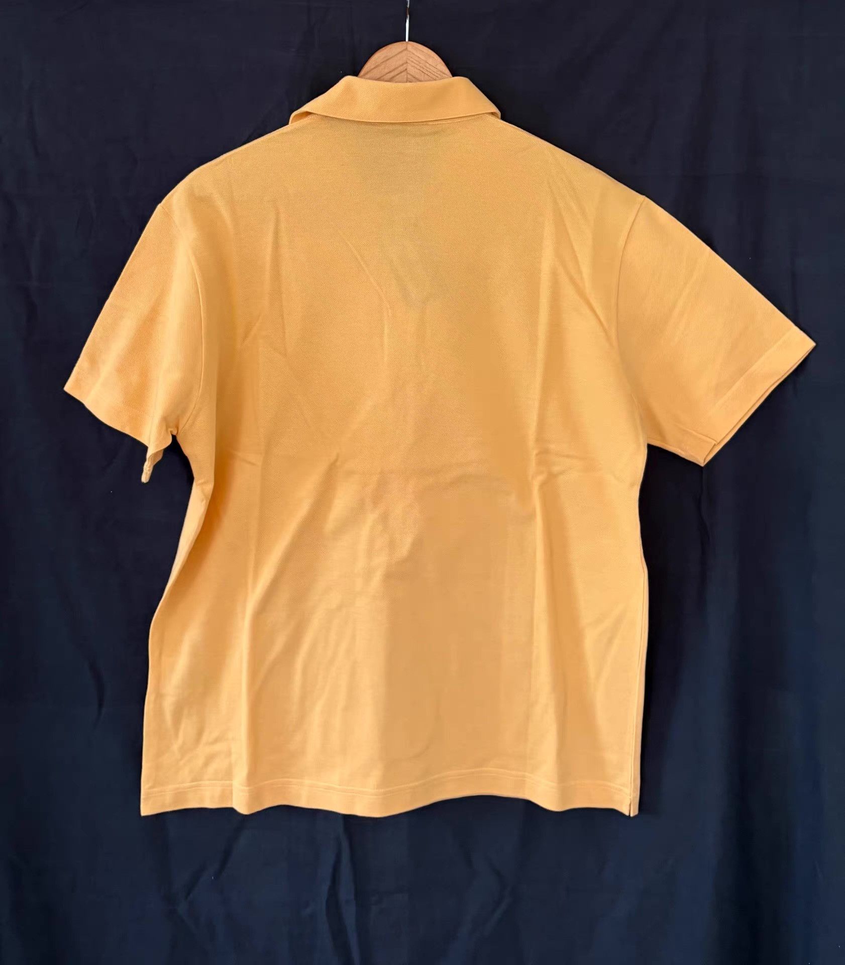 Z Zegna Zegna Men's Light Orange-Yellow Polo Shirt Ｑ21 Size US S / EU 44-46 / 1 - 2 Thumbnail