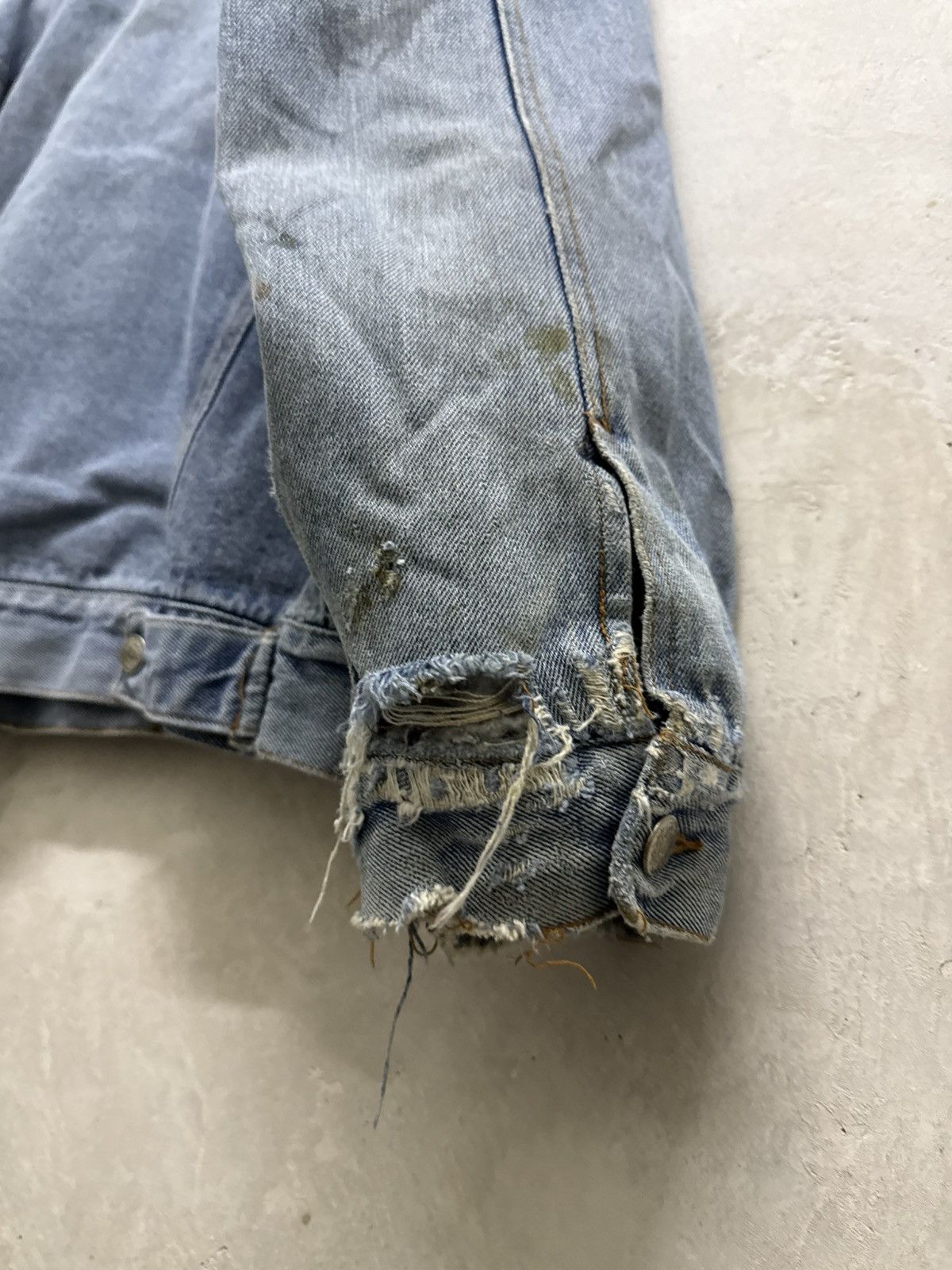 Kapital Vintage Distressed Cold Storage kapital style Denim Jacket Size US XXL / EU 58 / 5 - 9 Thumbnail